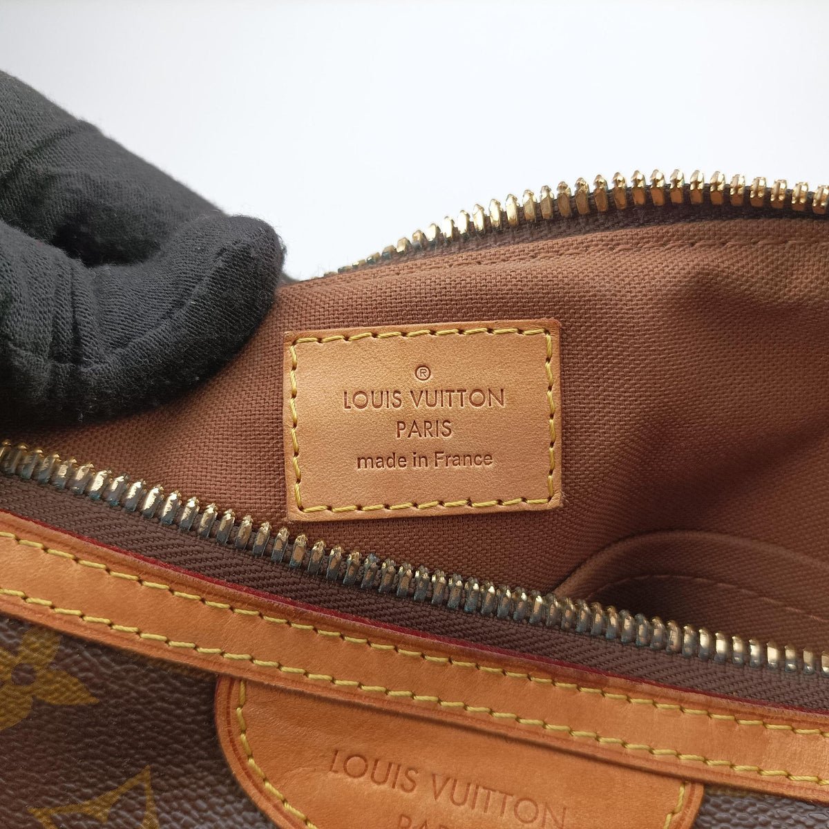 Pre-owned Louis Vuitton PALERMO PM brown Monogram Canvas M40145 shoulderbag | stylenewstar