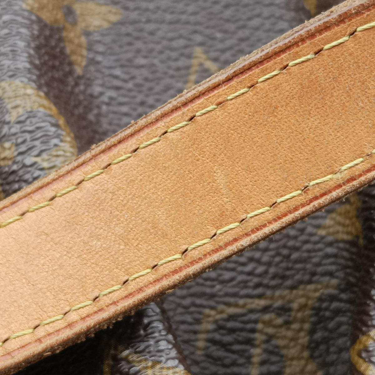 Pre-owned Louis Vuitton PALERMO PM brown Monogram Canvas M40145 shoulderbag | stylenewstar