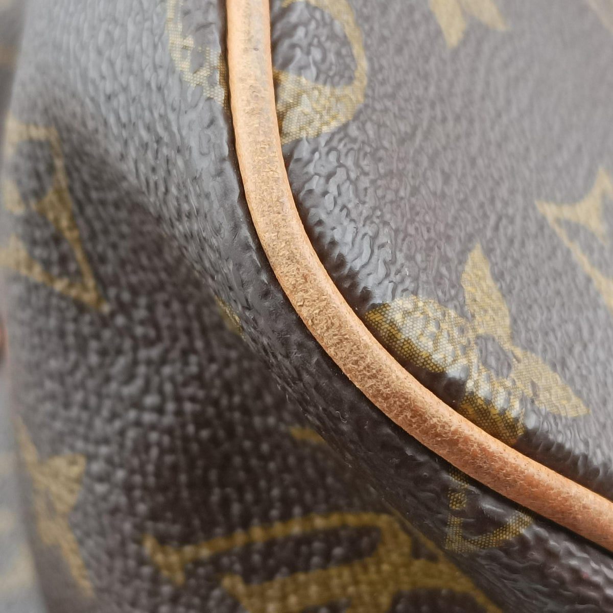 Pre-owned Louis Vuitton PALERMO PM brown Monogram Canvas M40145 shoulderbag | stylenewstar