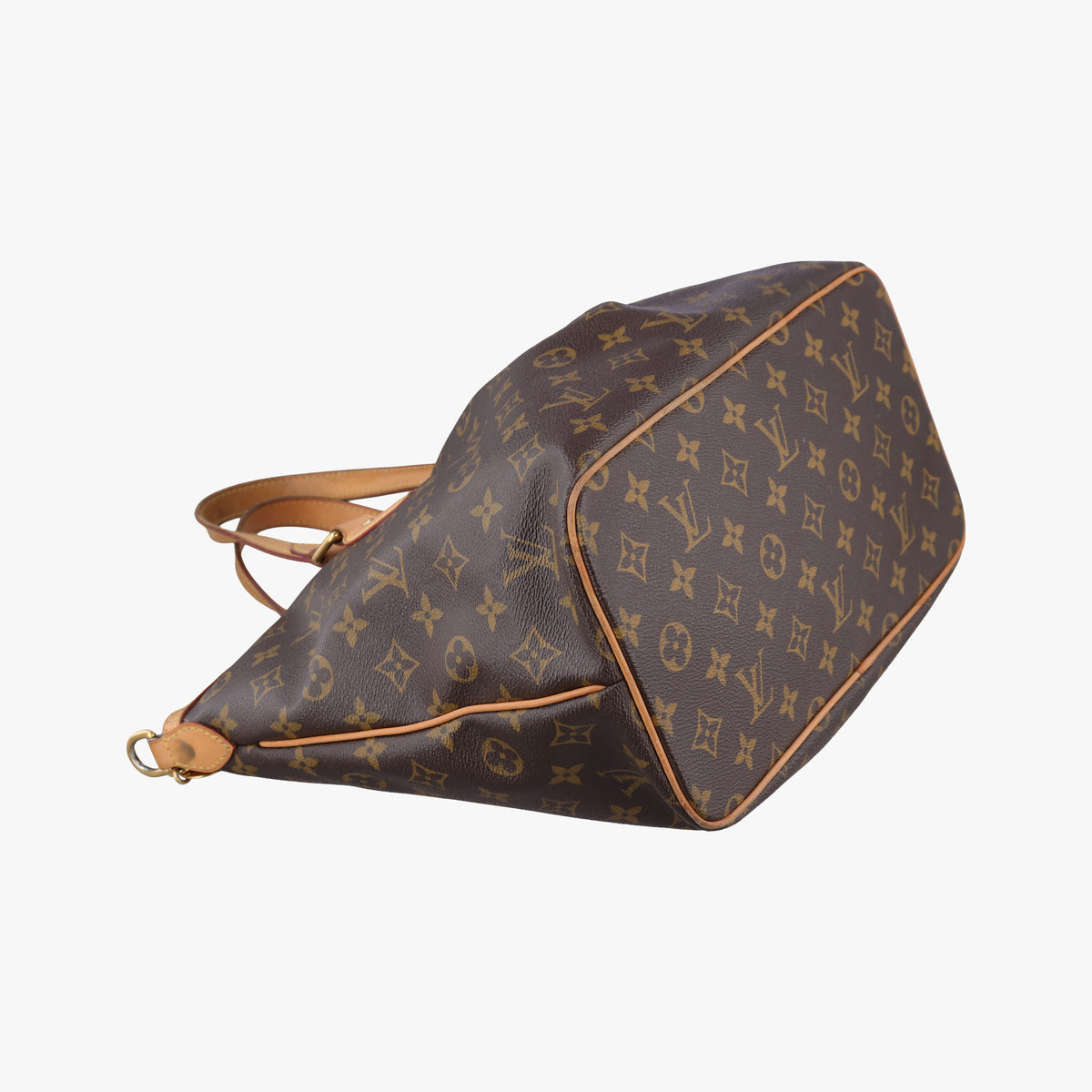Pre-owned Louis Vuitton PALERMO PM brown Monogram Canvas M40145 shoulderbag | stylenewstar