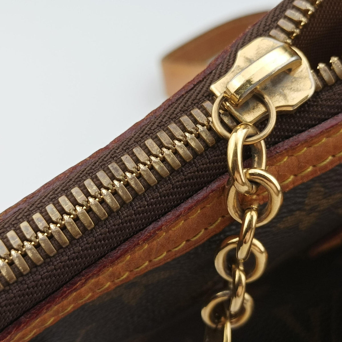 Pre-owned Louis Vuitton PALERMO GM brown Monogram Canvas M40146 shoulderbag | stylenewstar