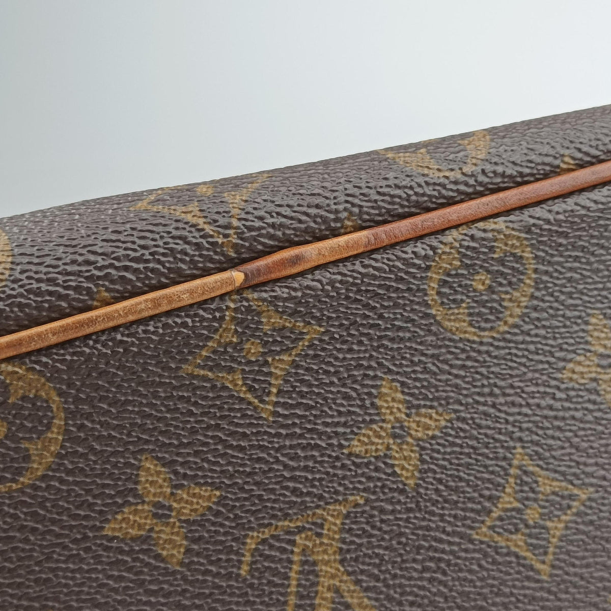 Pre-owned Louis Vuitton PALERMO GM brown Monogram Canvas M40146 shoulderbag | stylenewstar
