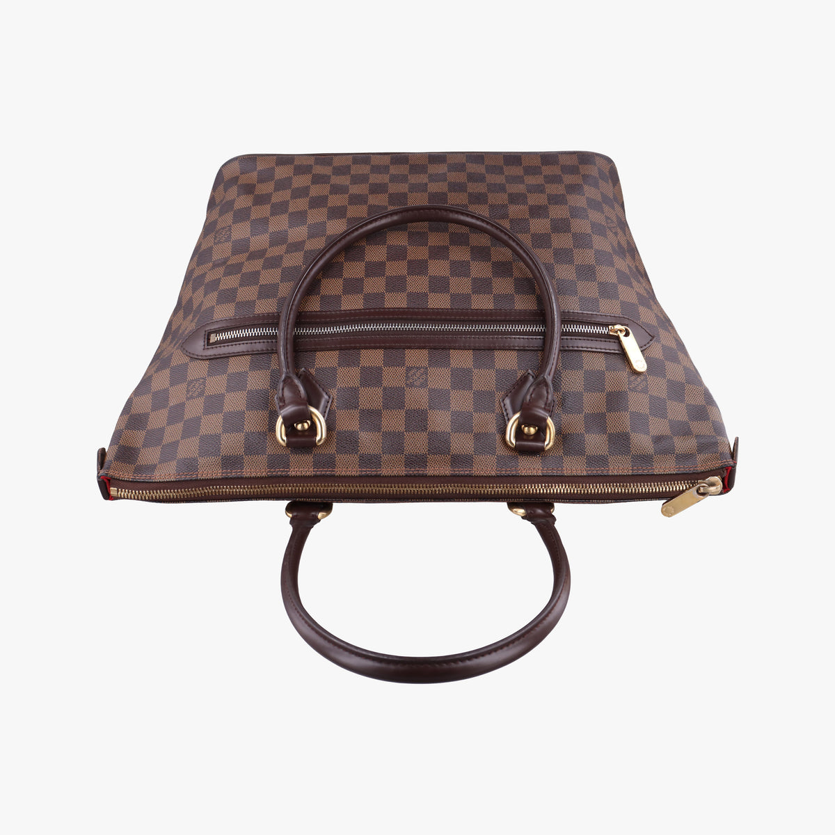 Pre-owned Louis Vuitton Saleya GM EBENE Damier Canvas N51181 handbag | stylenewstar