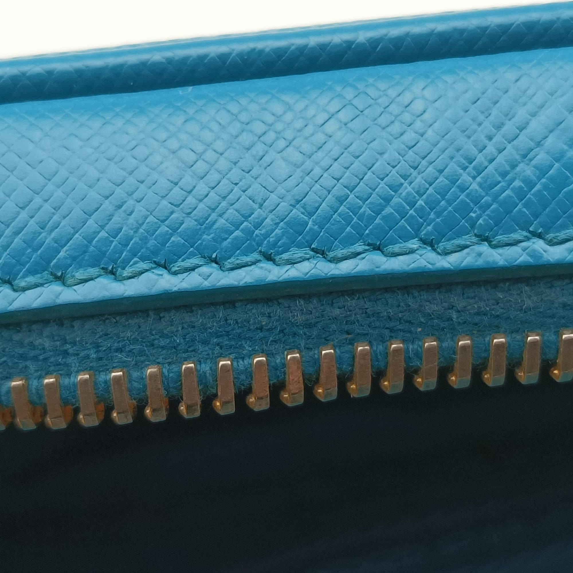 Pre-owned Prada VITELLO PHENIX camera bag Blue SAFFIANO Leather 1N1674 shoulderbag | stylenewstar