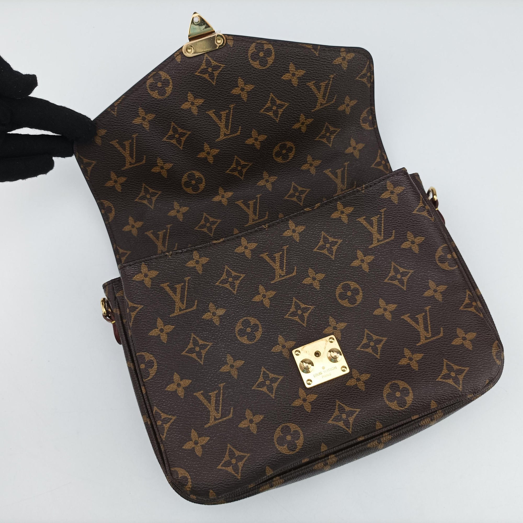 Pre-owned Louis Vuitton Pochette Metis MM Brown Monogram Canvas M44875 shoulderbag | stylenewstar