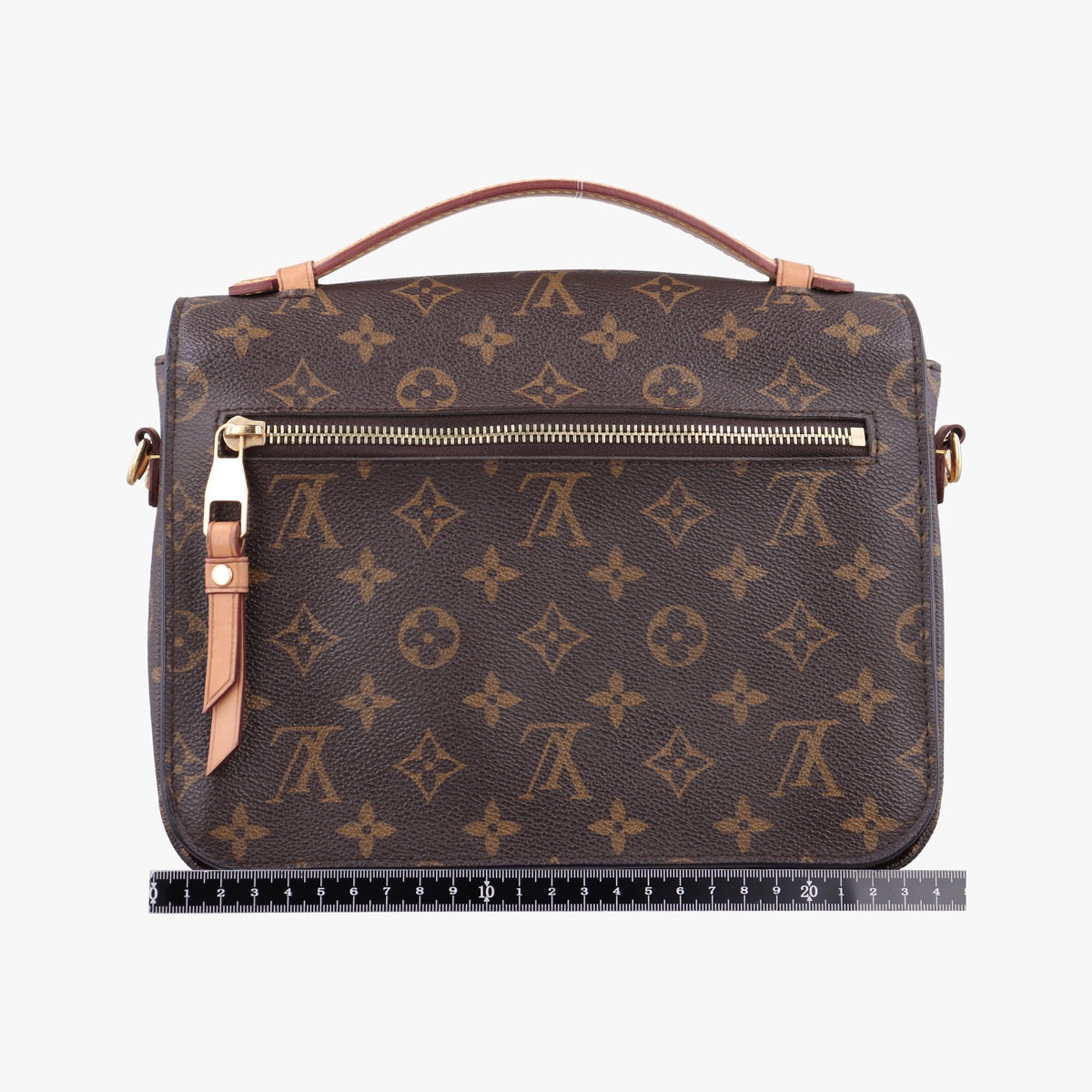 Pre-owned Louis Vuitton Pochette Metis MM Brown Monogram Canvas M44875 shoulderbag | stylenewstar