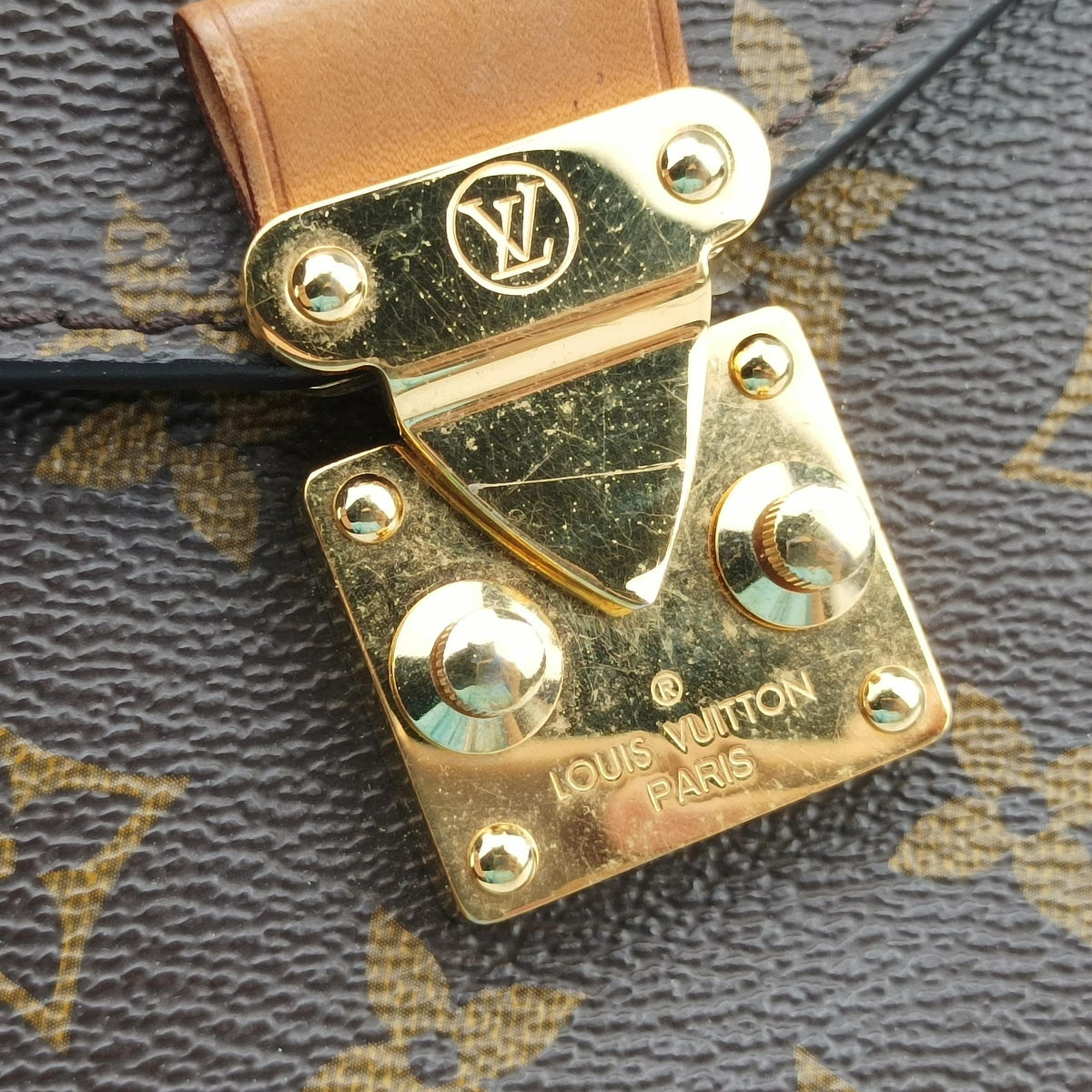 Pre-owned Louis Vuitton Pochette Metis MM Brown Monogram Canvas M44875 shoulderbag | stylenewstar