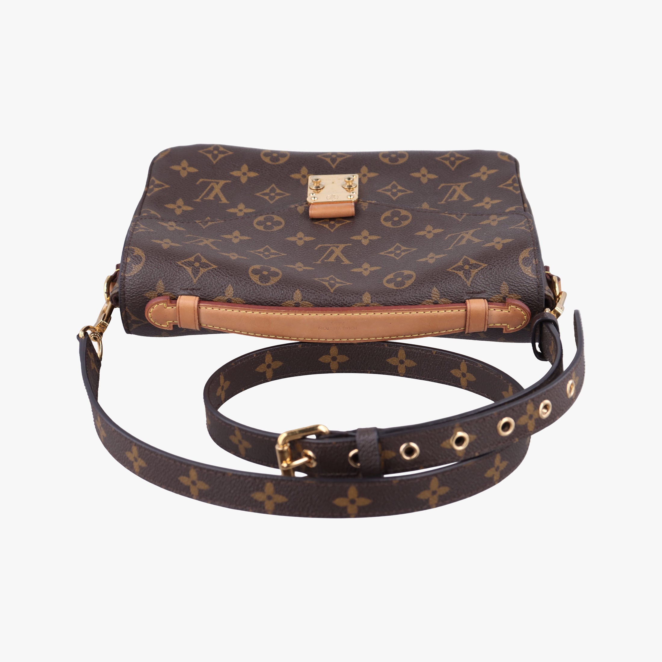 Pre-owned Louis Vuitton Pochette Metis MM Brown Monogram Canvas M44875 shoulderbag | stylenewstar