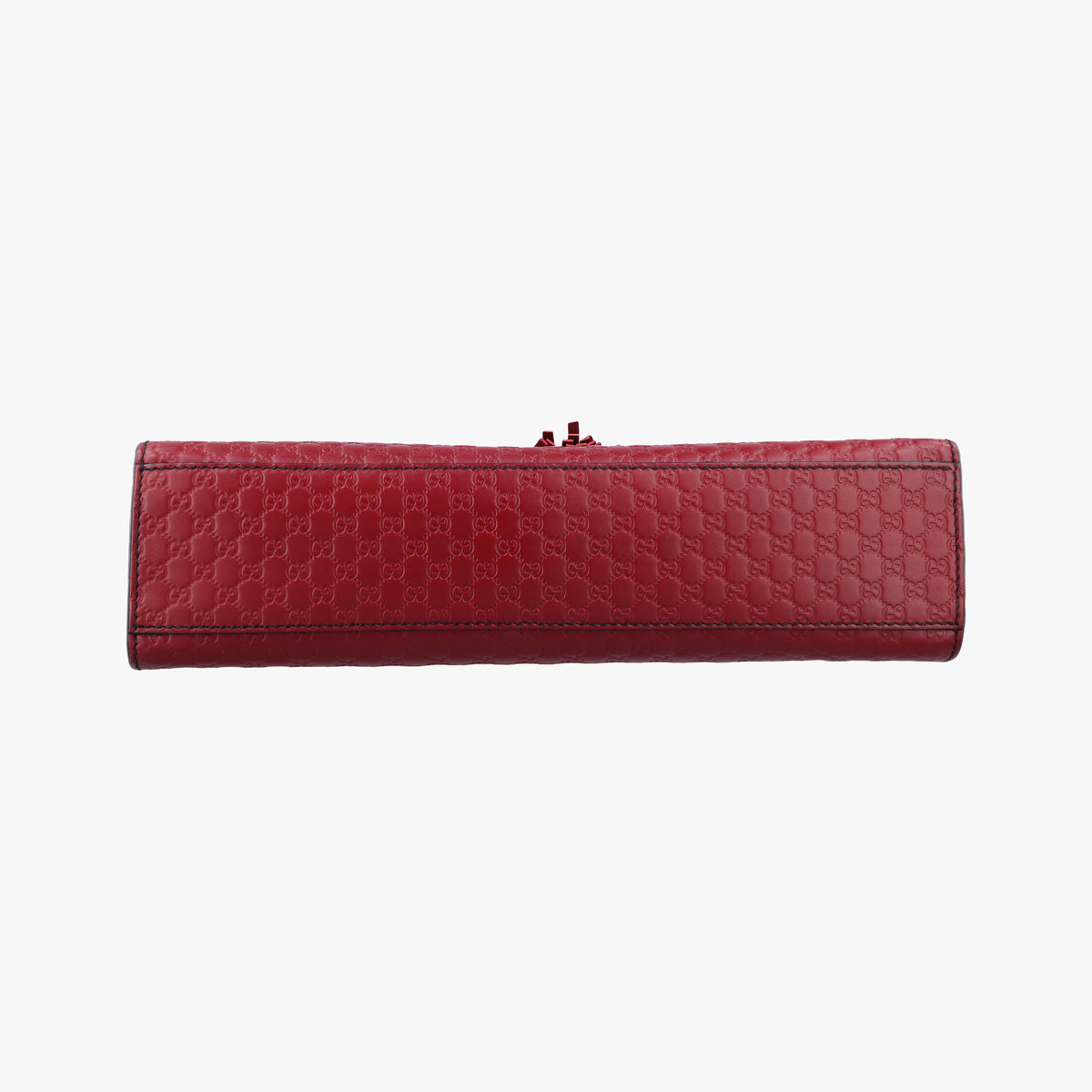 Pre-owned Gucci Emily Red Leather 449635 shoulderbag | stylenewstar