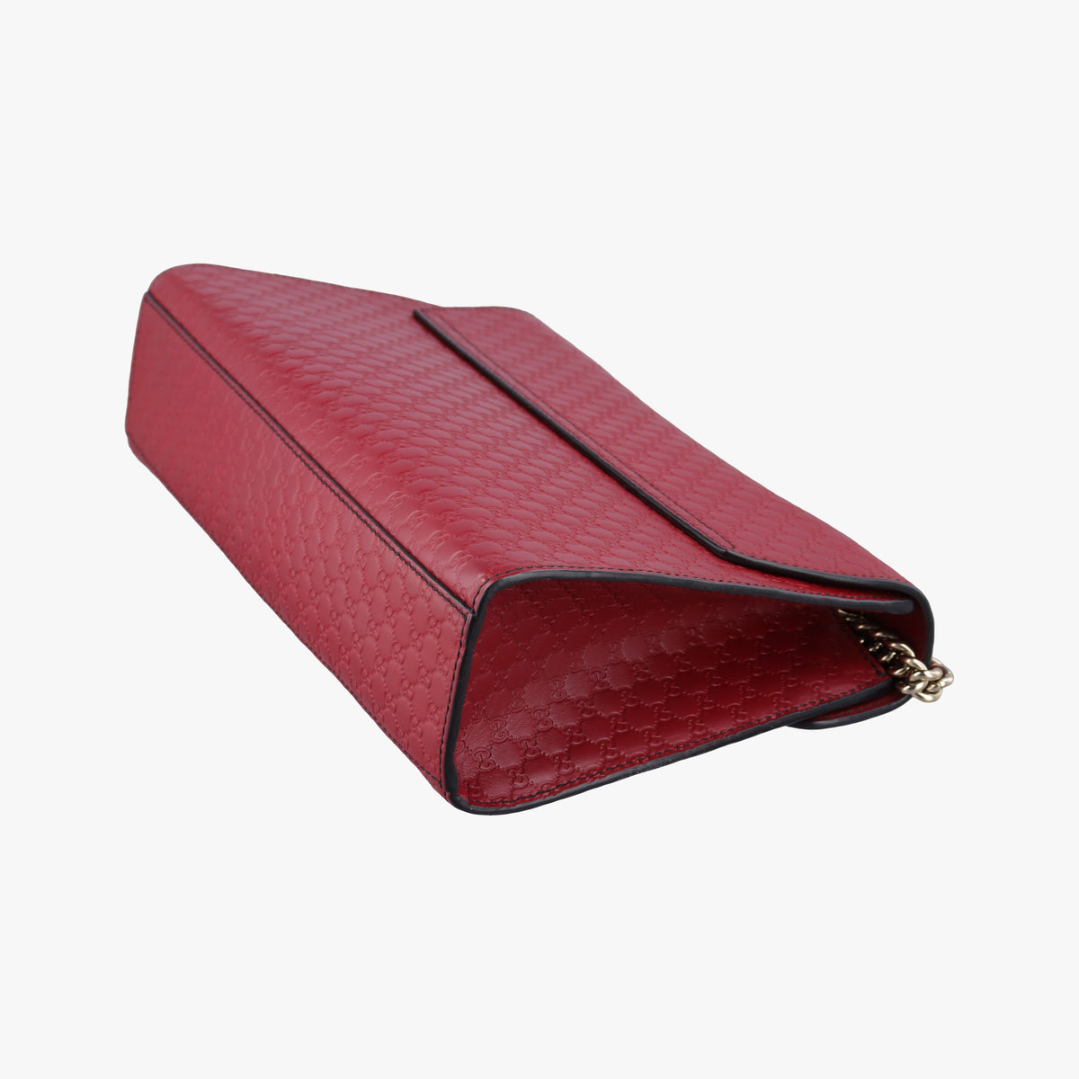 Pre-owned Gucci Emily Red Leather 449635 shoulderbag | stylenewstar