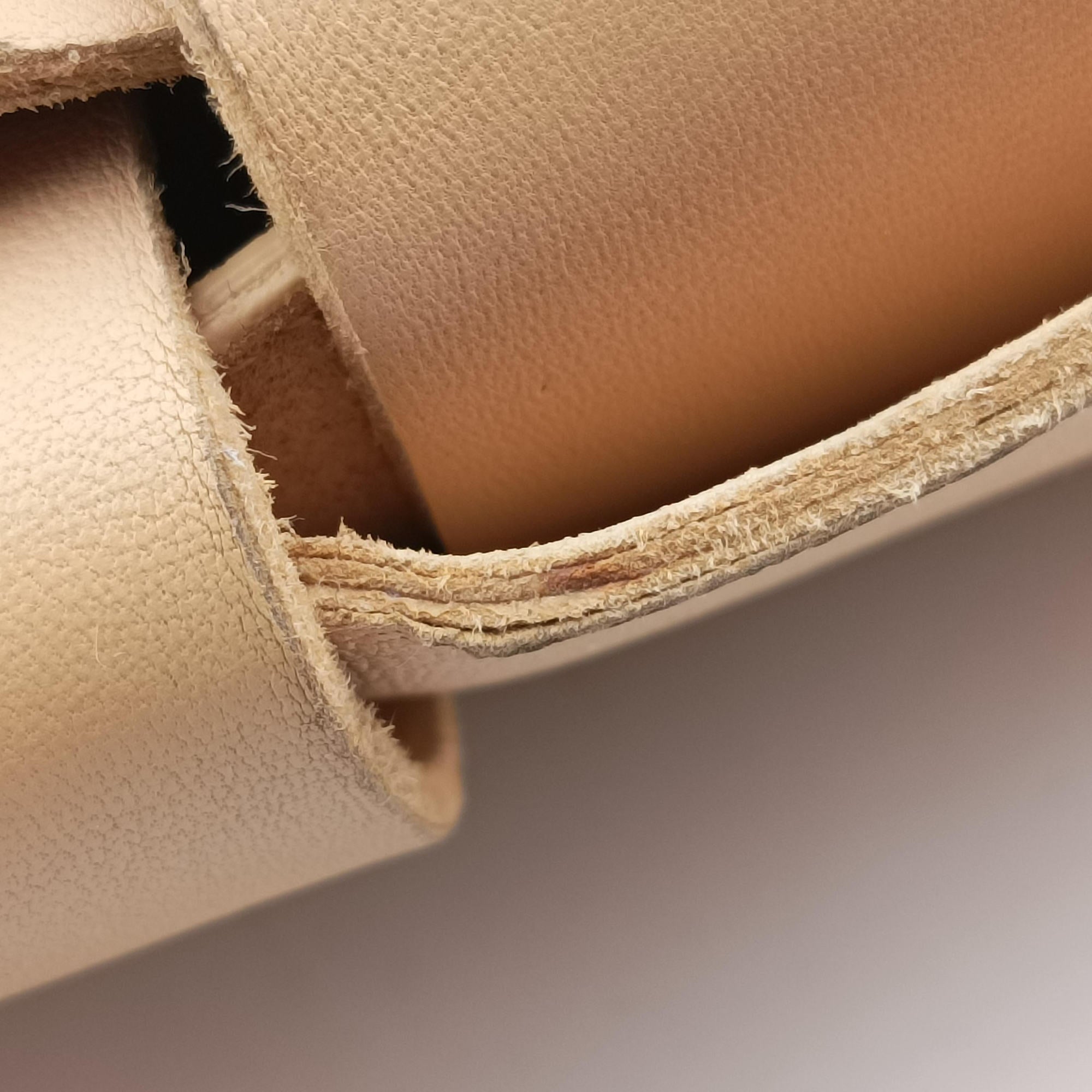 Pre-owned Bottega Veneta THE ARCO Tote Camel lambskin  handbag | stylenewstar