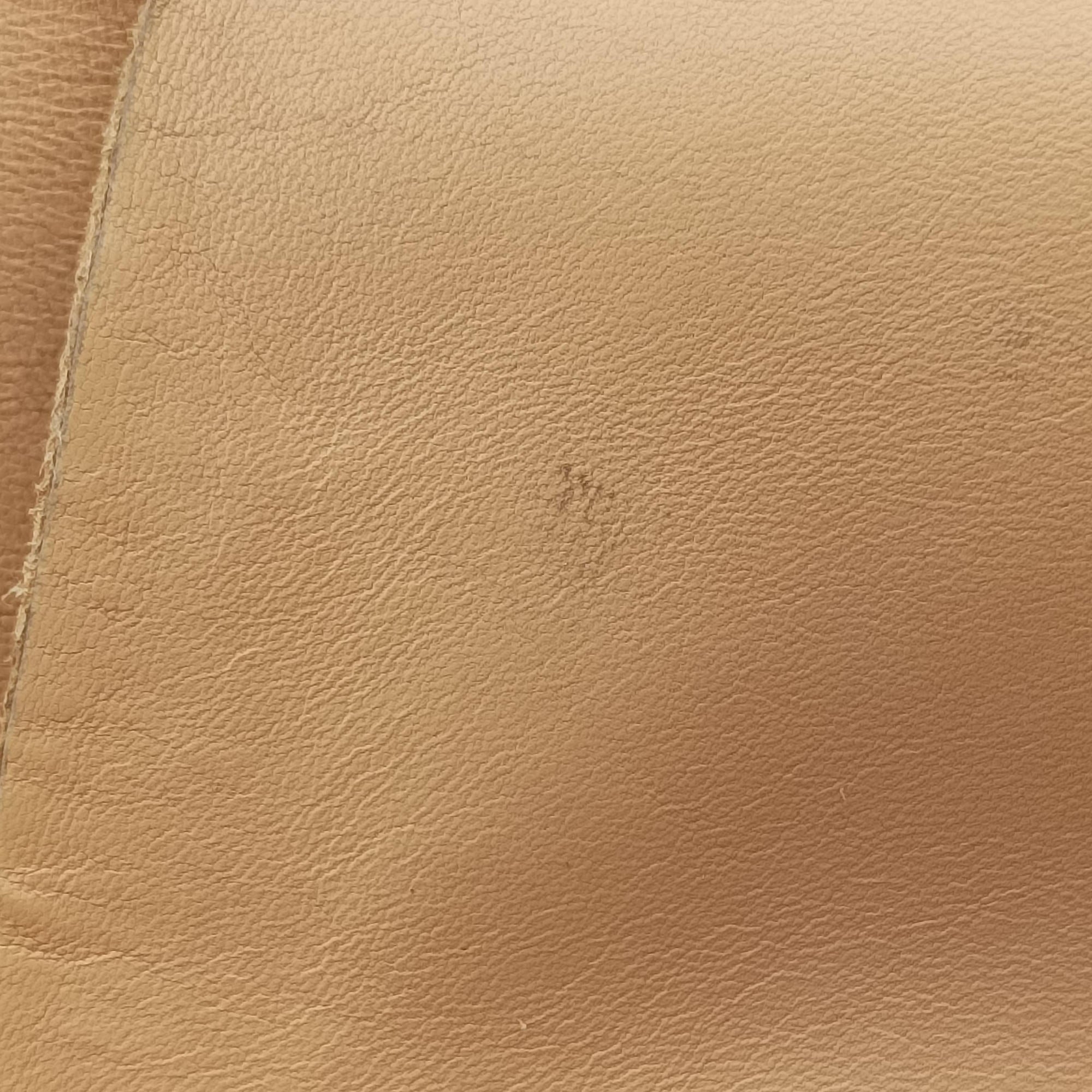 Pre-owned Bottega Veneta THE ARCO Tote Camel lambskin  handbag | stylenewstar