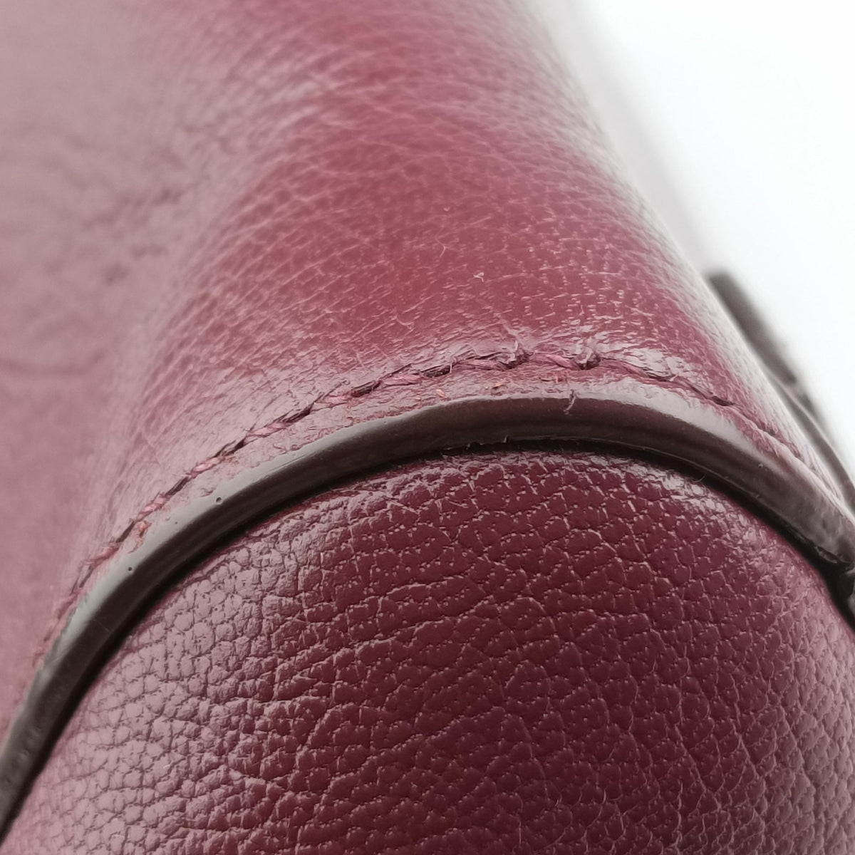 Secondhand Givenchy Antigona Burgundy Leather  handbag | stylenewstar
