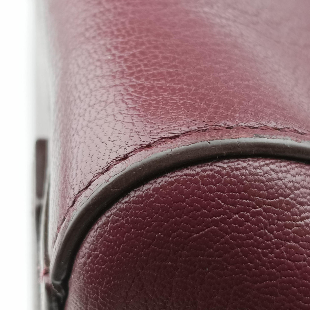 Secondhand Givenchy Antigona Burgundy Leather  handbag | stylenewstar