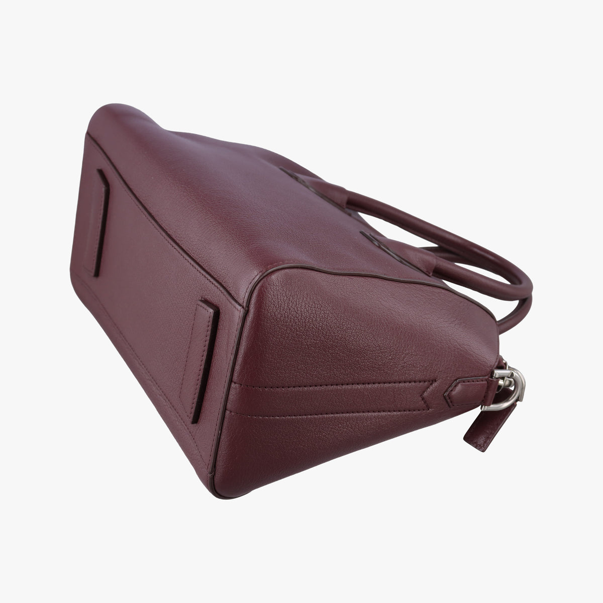 Secondhand Givenchy Antigona Burgundy Leather  handbag | stylenewstar