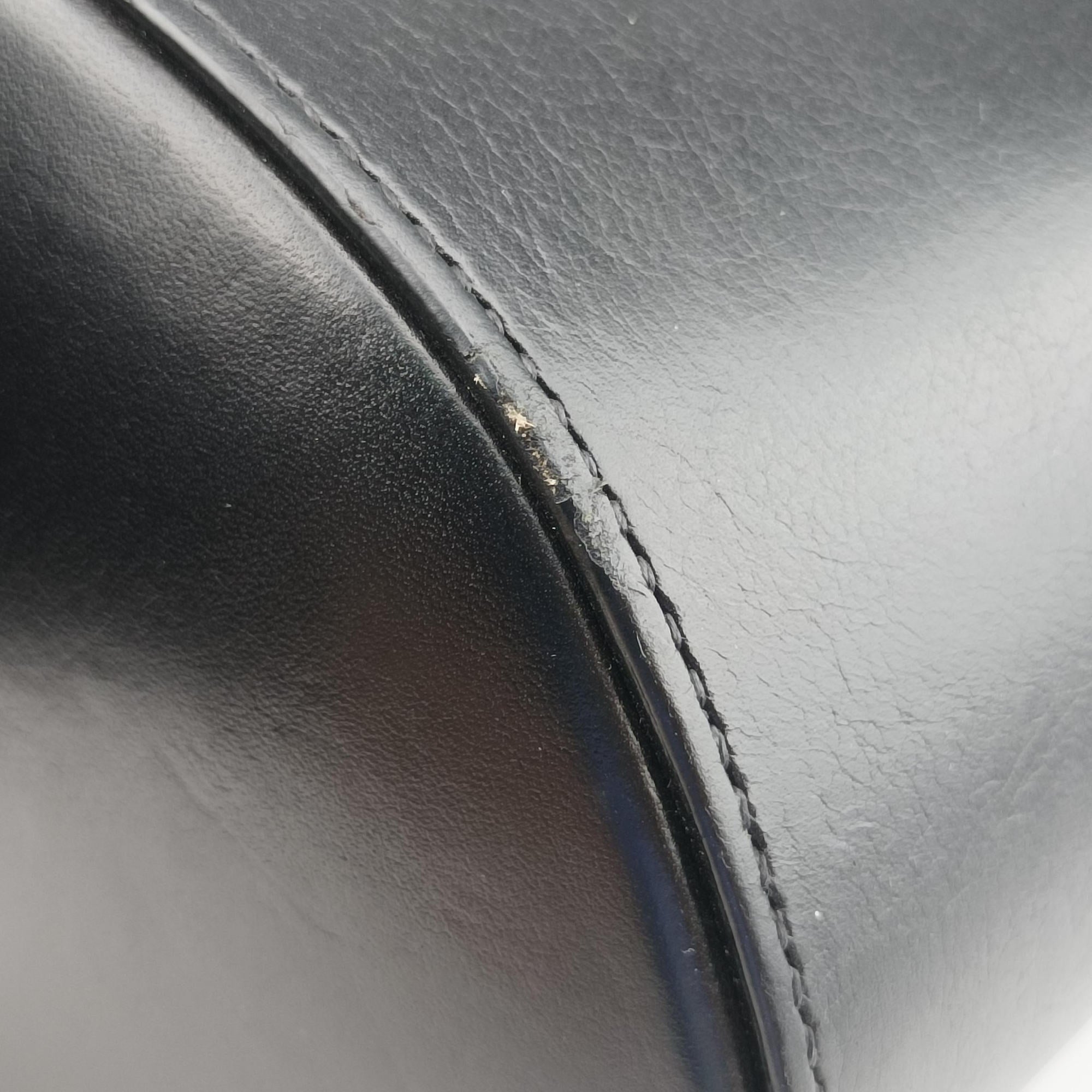 Pre-owned Givenchy Pandora Box Black Leather × Ponyhair  shoulderbag | stylenewstar
