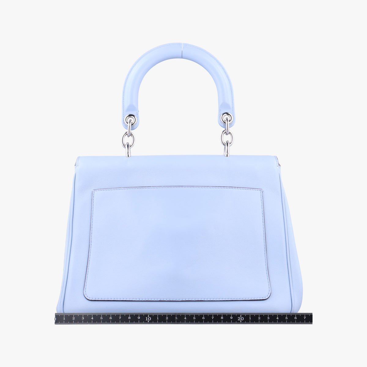 Pre-owned Christian Dior Be Dior Blue Leather  shoulderbag | stylenewstar