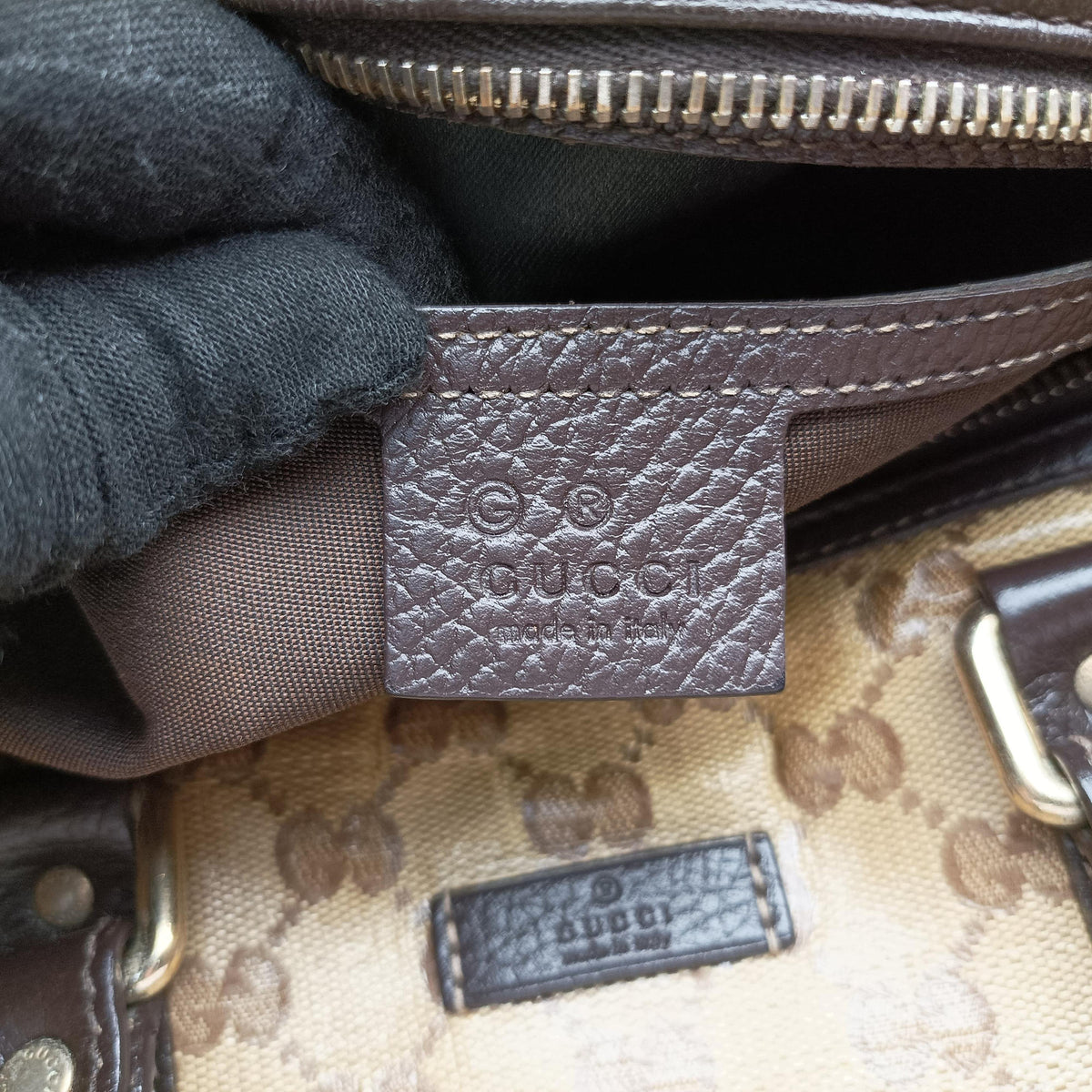 Secondhand Gucci Joy Guccissima Brown PVC coated canvas 265697 handbag | stylenewstar