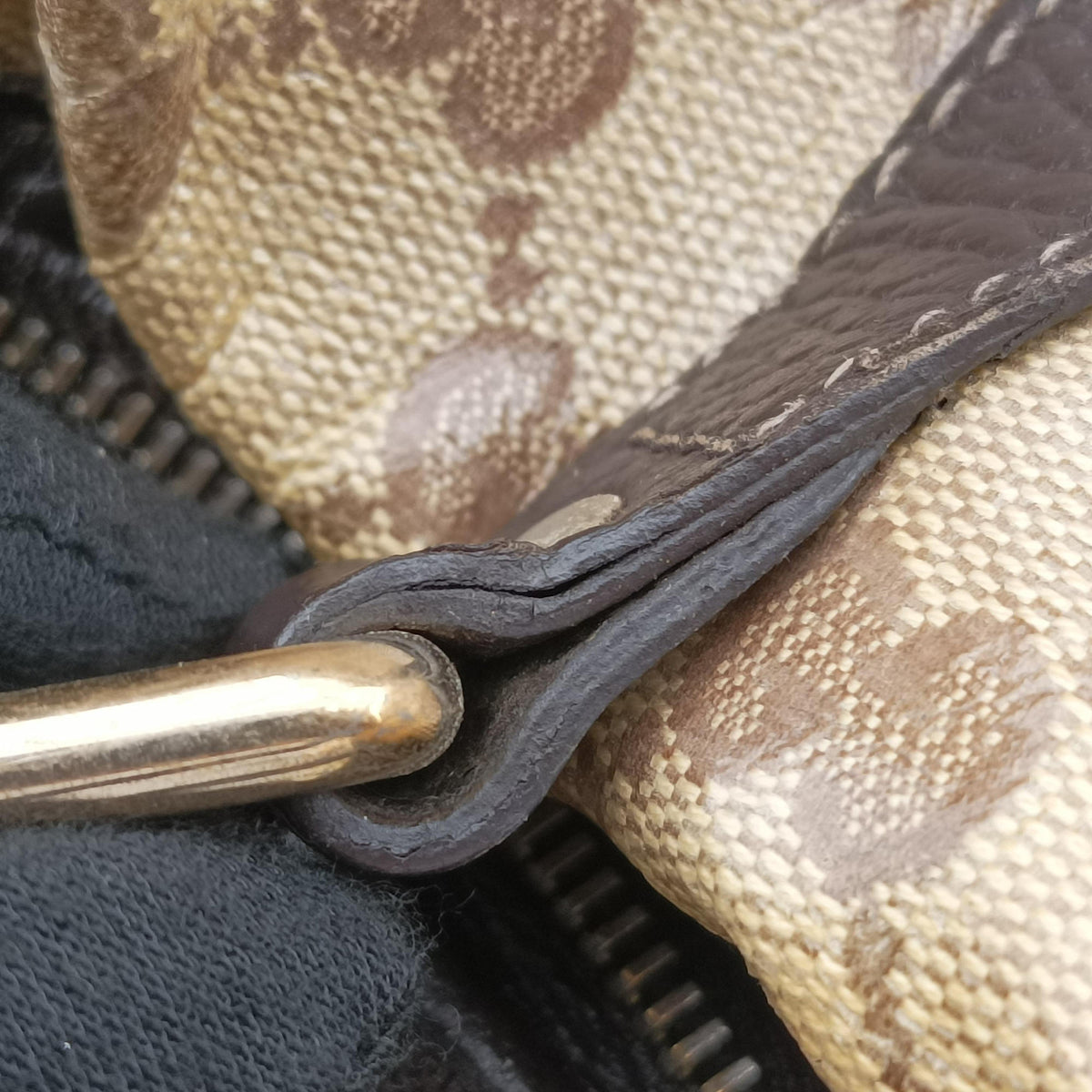 Secondhand Gucci Joy Guccissima Brown PVC coated canvas 265697 handbag | stylenewstar