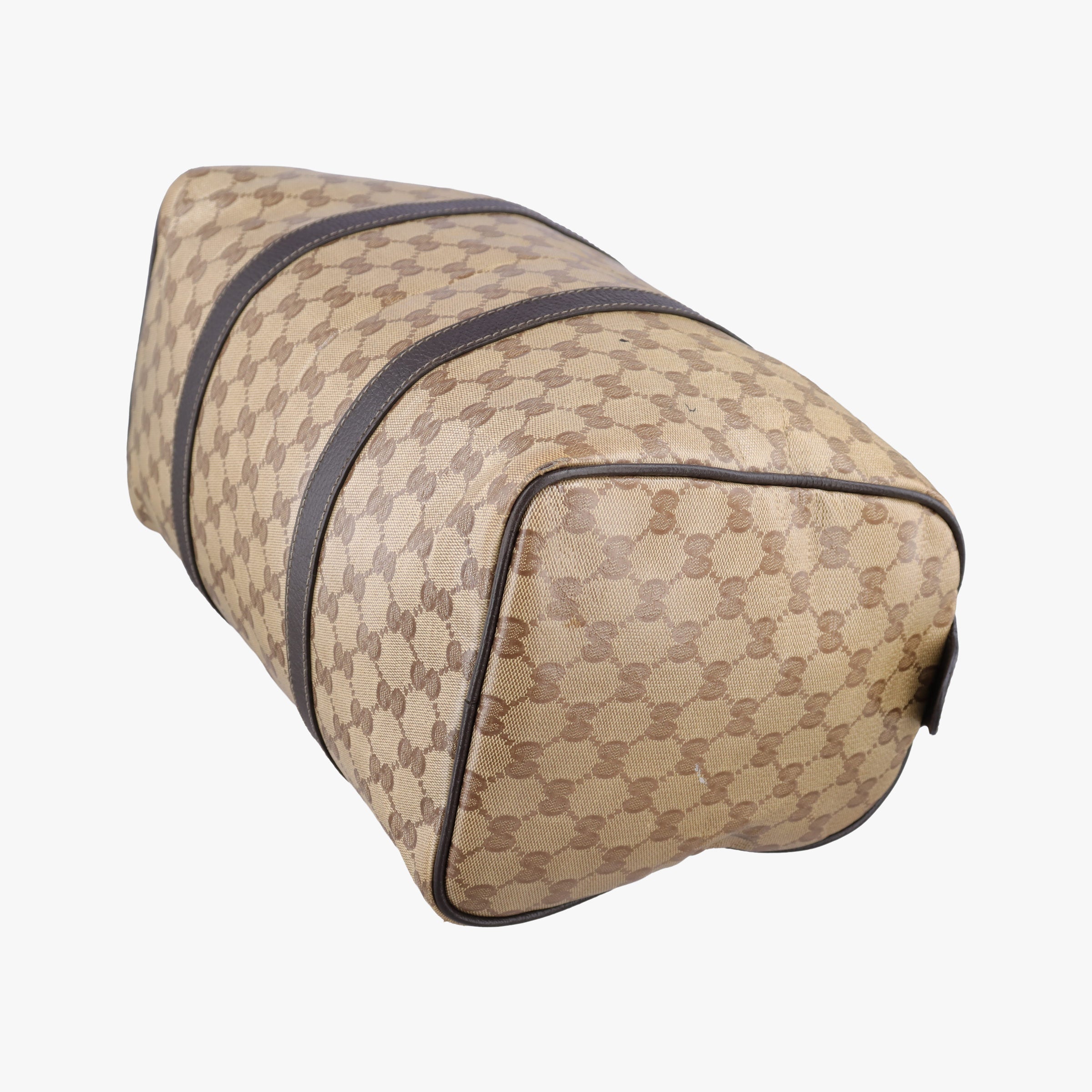 Secondhand Gucci Joy Guccissima Brown PVC coated canvas 265697 handbag | stylenewstar