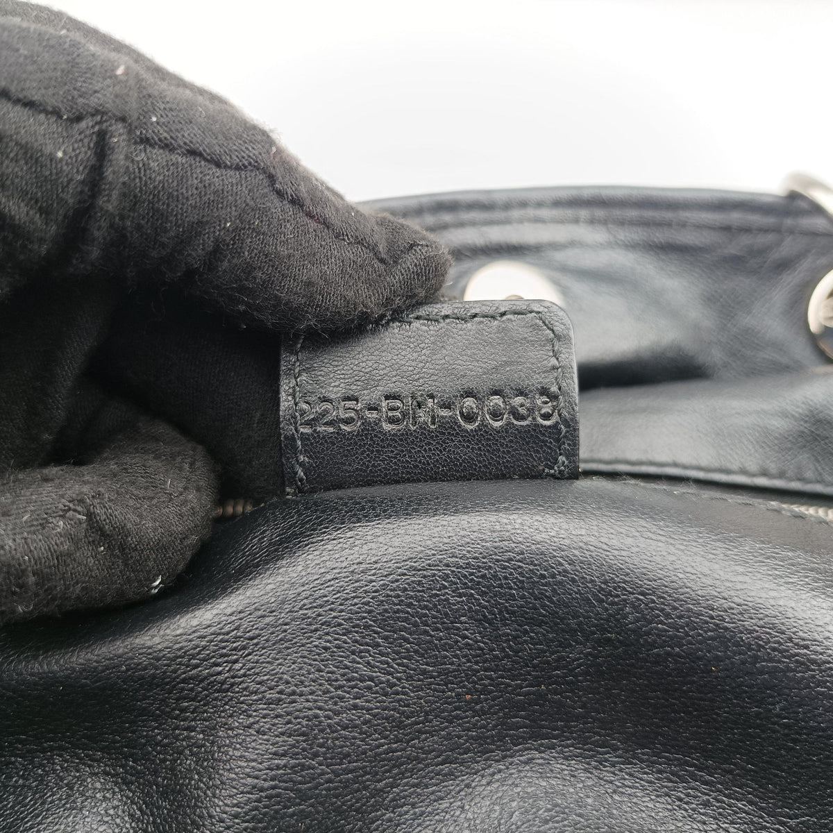 Secondhand Christian Dior Soft Lady Dior Intrecciato Tote Black lambskin  shoulderbag | stylenewstar