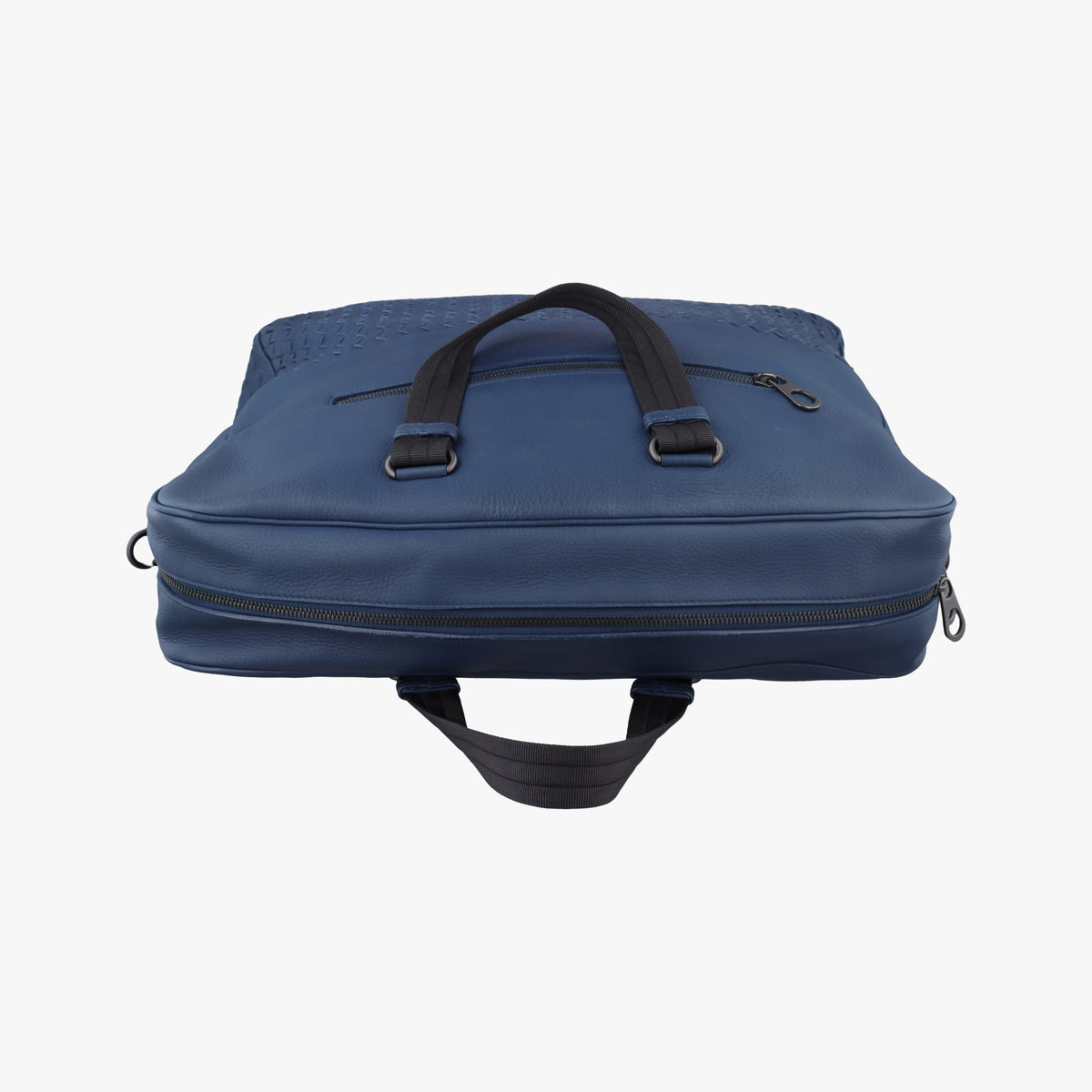 Pre-owned Bottega Veneta Intrecciato Blue lambskin  shoulderbag | stylenewstar