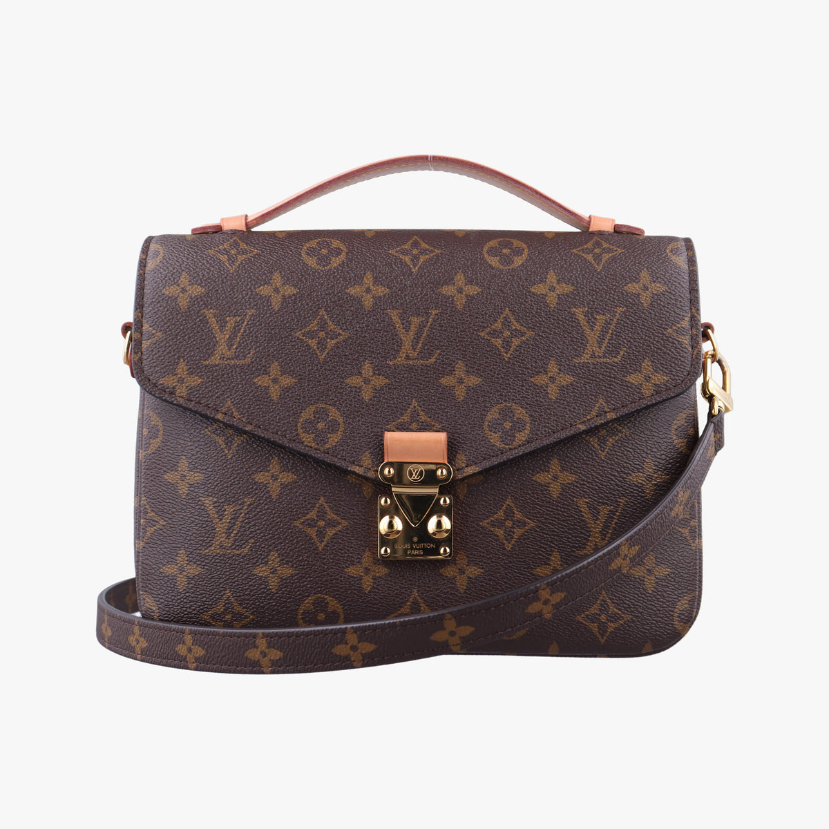 Vintage Louis Vuitton Pochette Metis MM Brown Monogram Canvas M44875 shoulderbag | stylenewstar