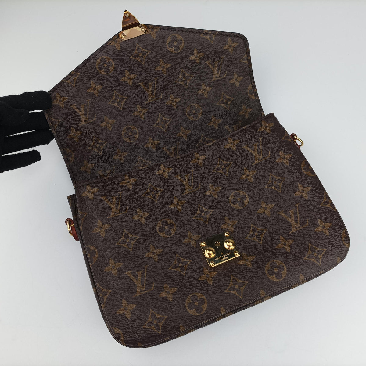 Vintage Louis Vuitton Pochette Metis MM Brown Monogram Canvas M44875 shoulderbag | stylenewstar