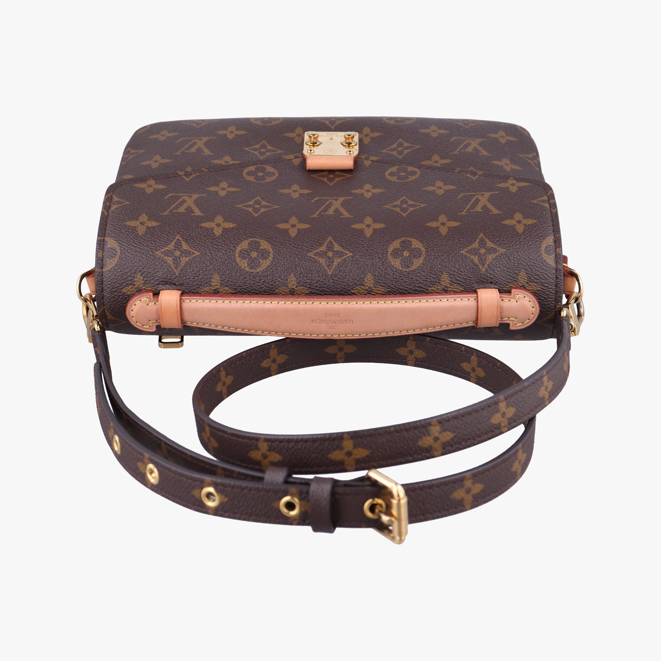 Vintage Louis Vuitton Pochette Metis MM Brown Monogram Canvas M44875 shoulderbag | stylenewstar