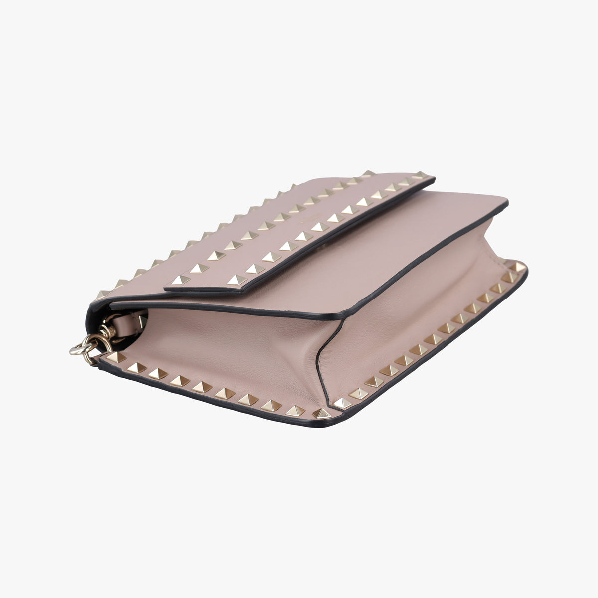Vintage Valentino Rockstud Pink leather  shoulderbag | stylenewstar