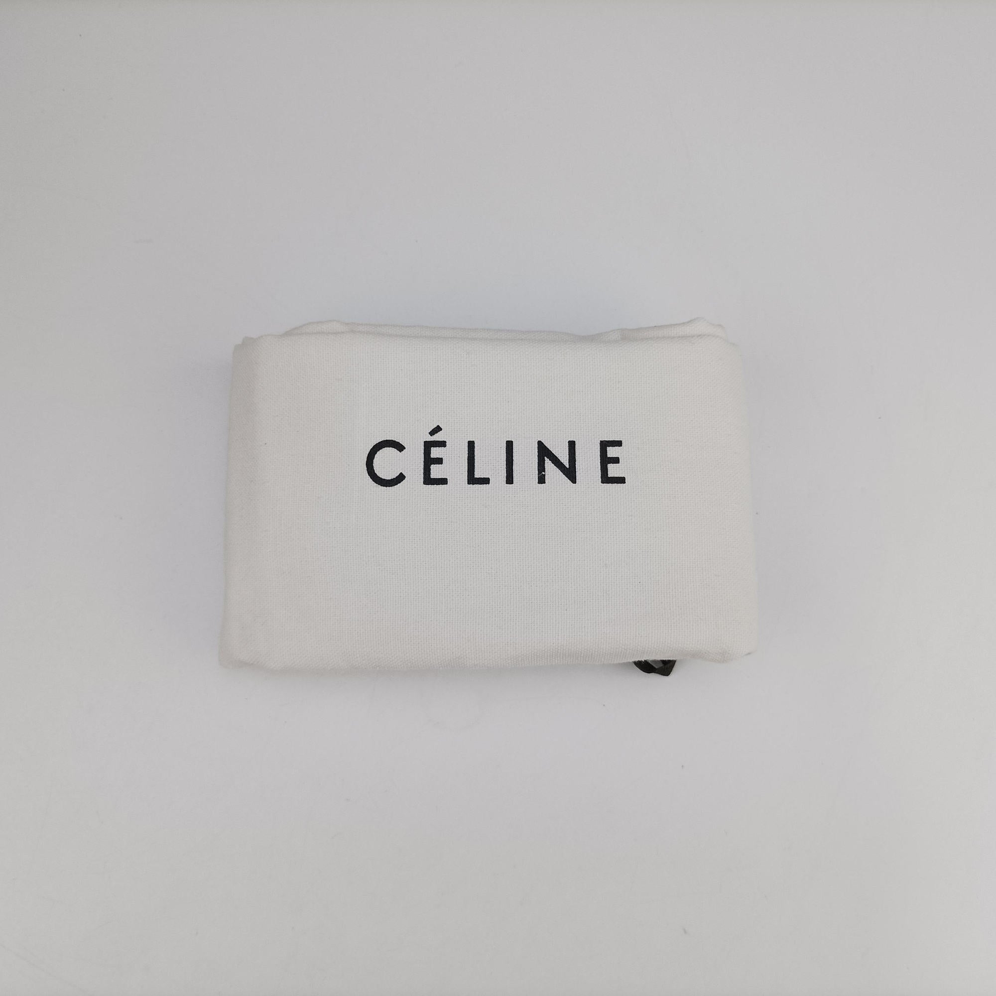 Secondhand Celine Luggage Mini Shopper Navy Leather  handbag | stylenewstar