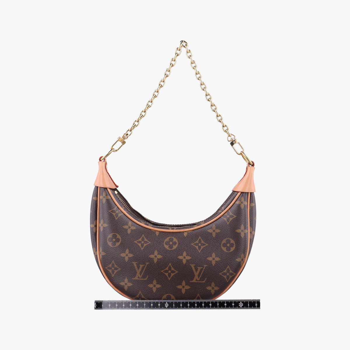 Vintage Louis Vuitton LOOP Brown×Beige Monogram Canvas M81098 shoulderbag | stylenewstar