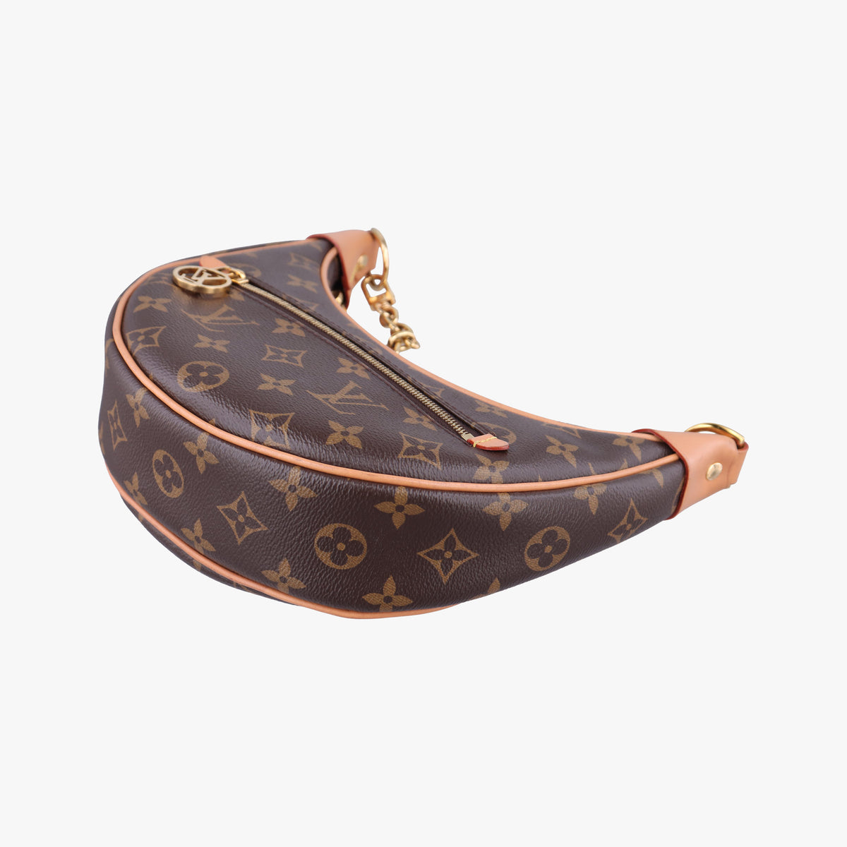 Vintage Louis Vuitton LOOP Brown×Beige Monogram Canvas M81098 shoulderbag | stylenewstar