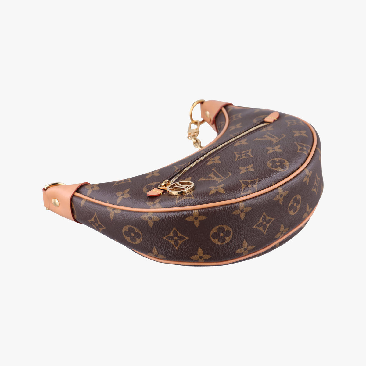 Vintage Louis Vuitton LOOP Brown×Beige Monogram Canvas M81098 shoulderbag | stylenewstar