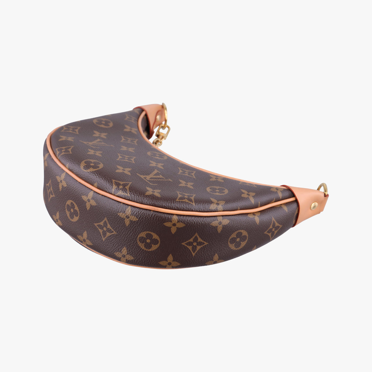 Vintage Louis Vuitton LOOP Brown×Beige Monogram Canvas M81098 shoulderbag | stylenewstar