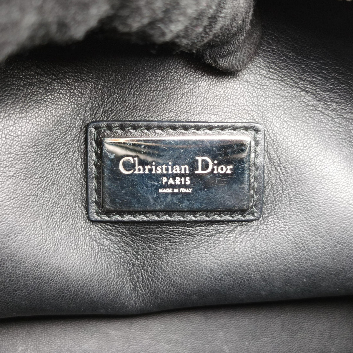 Secondhand Christian Dior Camouflage Print Bowler Multicolour canvas  handbag | stylenewstar