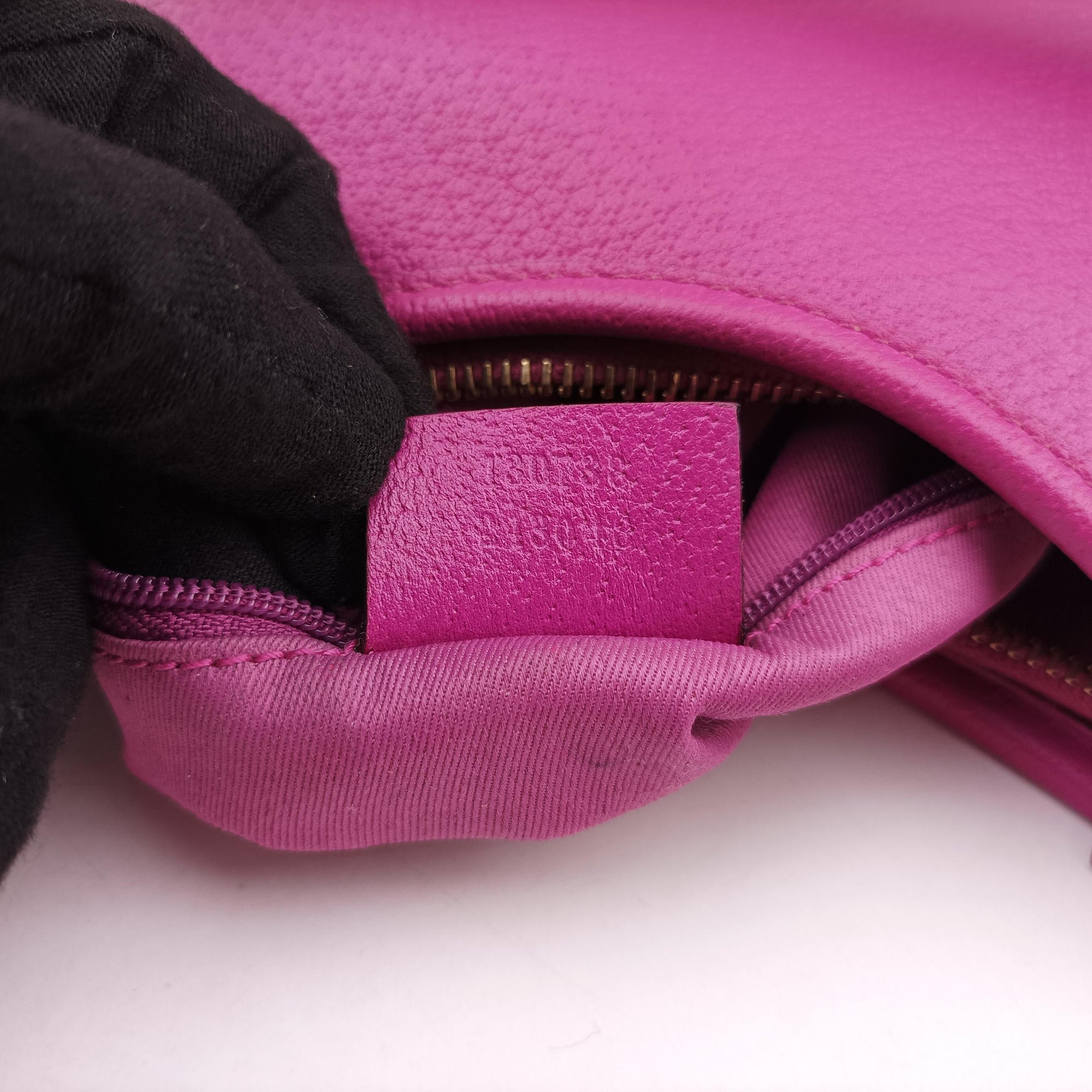 Vintage Gucci Guccissima Abby Purple Leather 130738 shoulderbag | stylenewstar