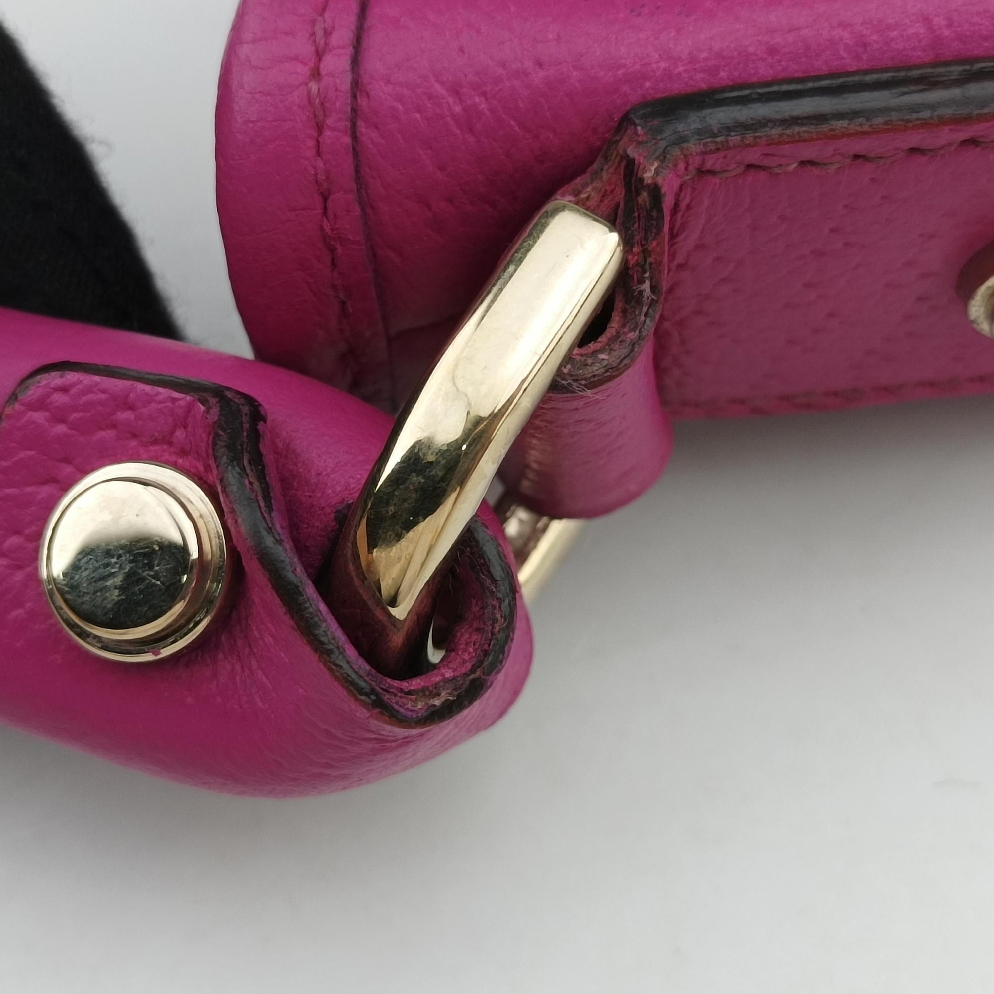 Vintage Gucci Guccissima Abby Purple Leather 130738 shoulderbag | stylenewstar
