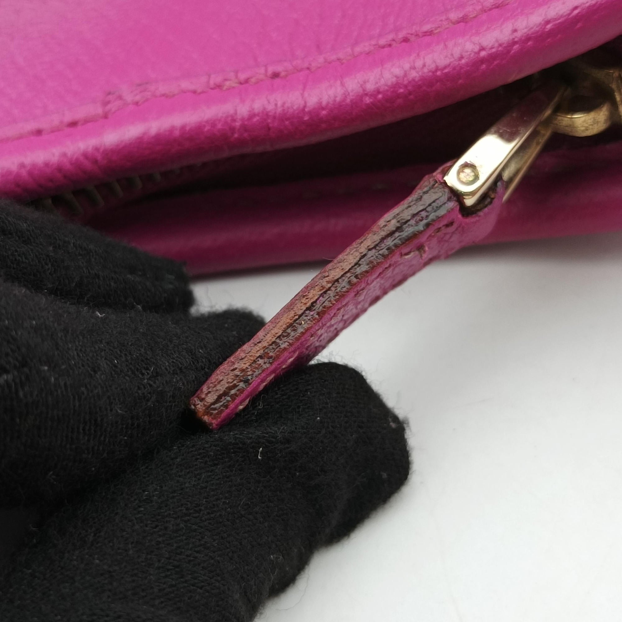Vintage Gucci Guccissima Abby Purple Leather 130738 shoulderbag | stylenewstar