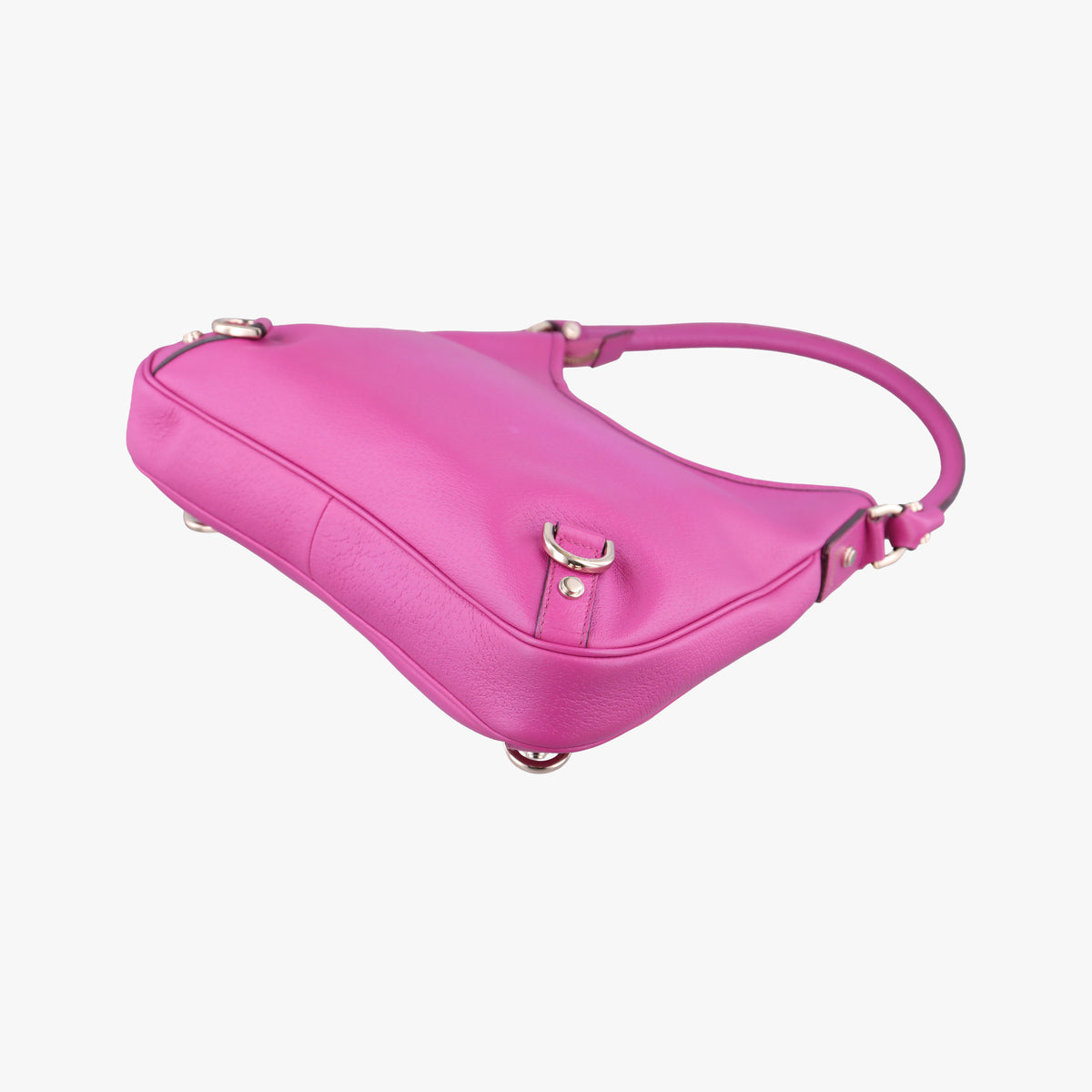 Vintage Gucci Guccissima Abby Purple Leather 130738 shoulderbag | stylenewstar