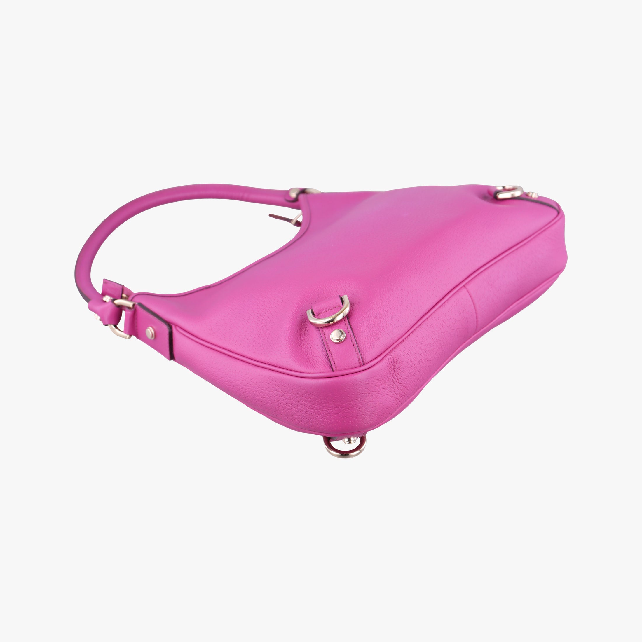 Vintage Gucci Guccissima Abby Purple Leather 130738 shoulderbag | stylenewstar