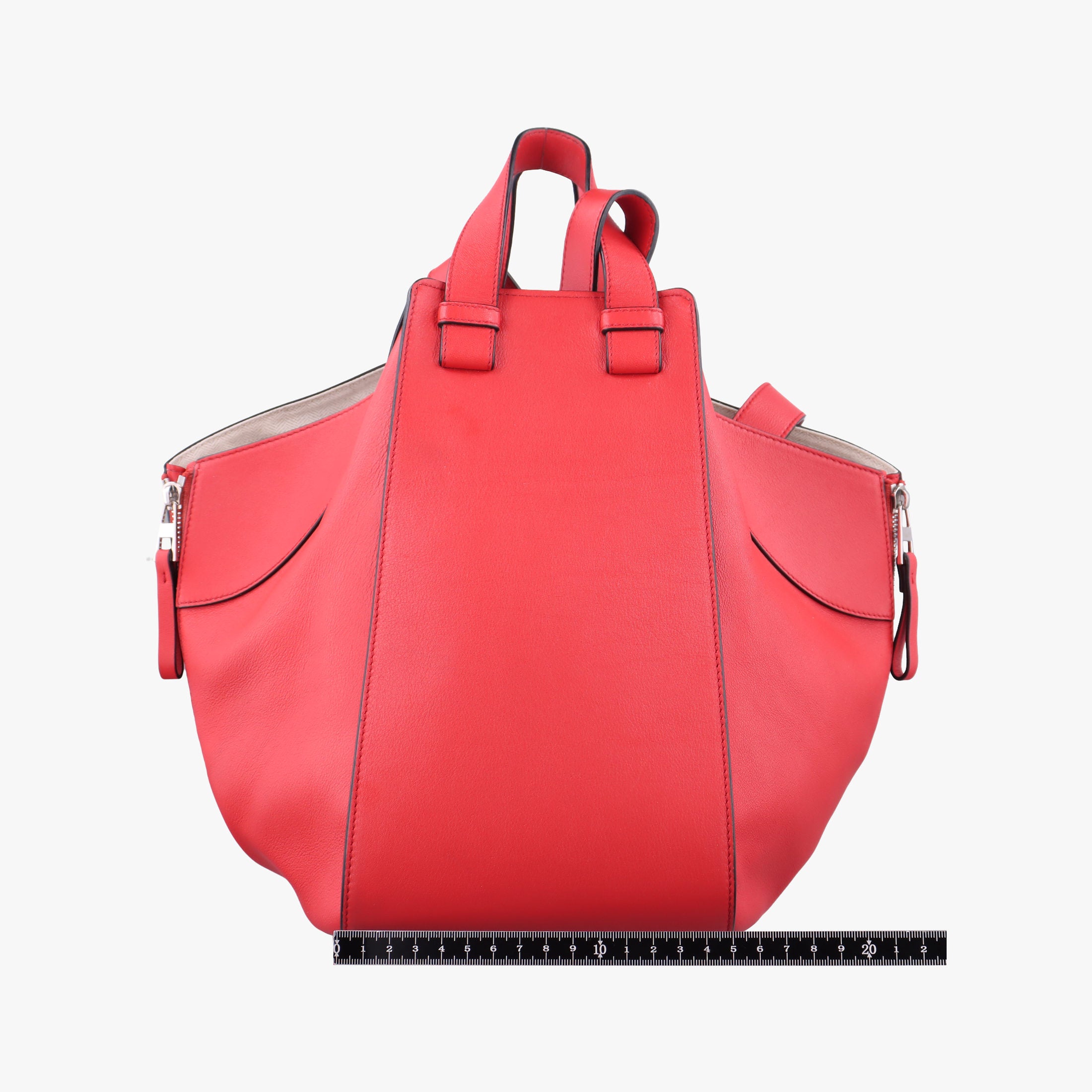 Secondhand Loewe Hammock Red Leather  shoulderbag | stylenewstar
