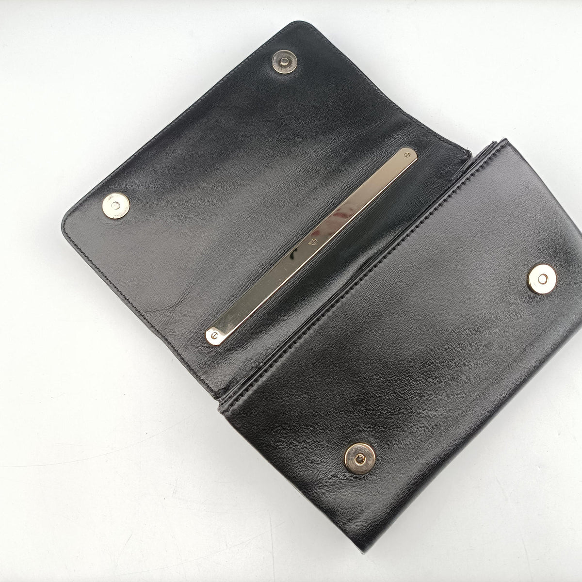 Pre-owned Valentino Rockstud Va Va Voom Black Leather  shoulderbag | stylenewstar