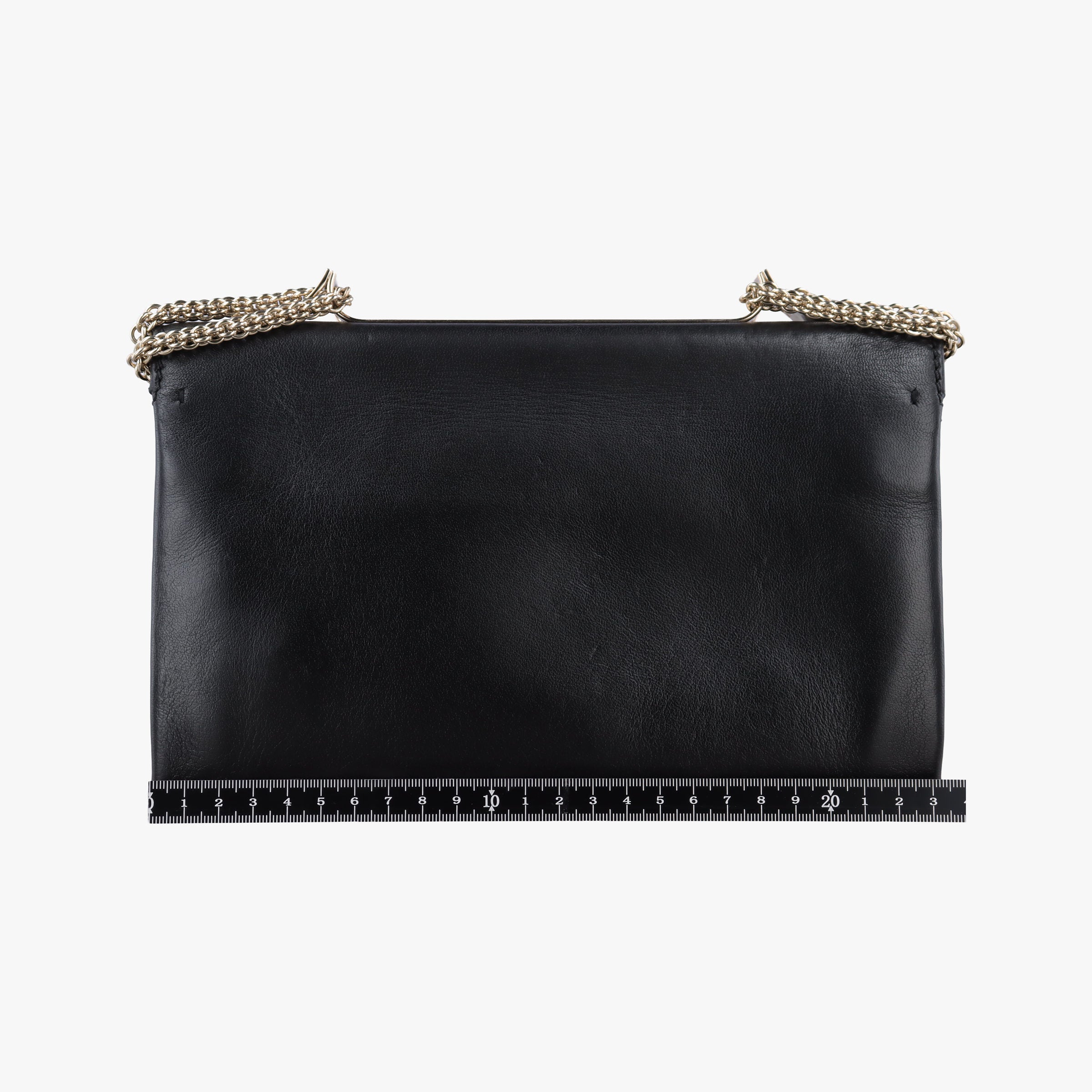 Pre-owned Valentino Rockstud Va Va Voom Black Leather  shoulderbag | stylenewstar