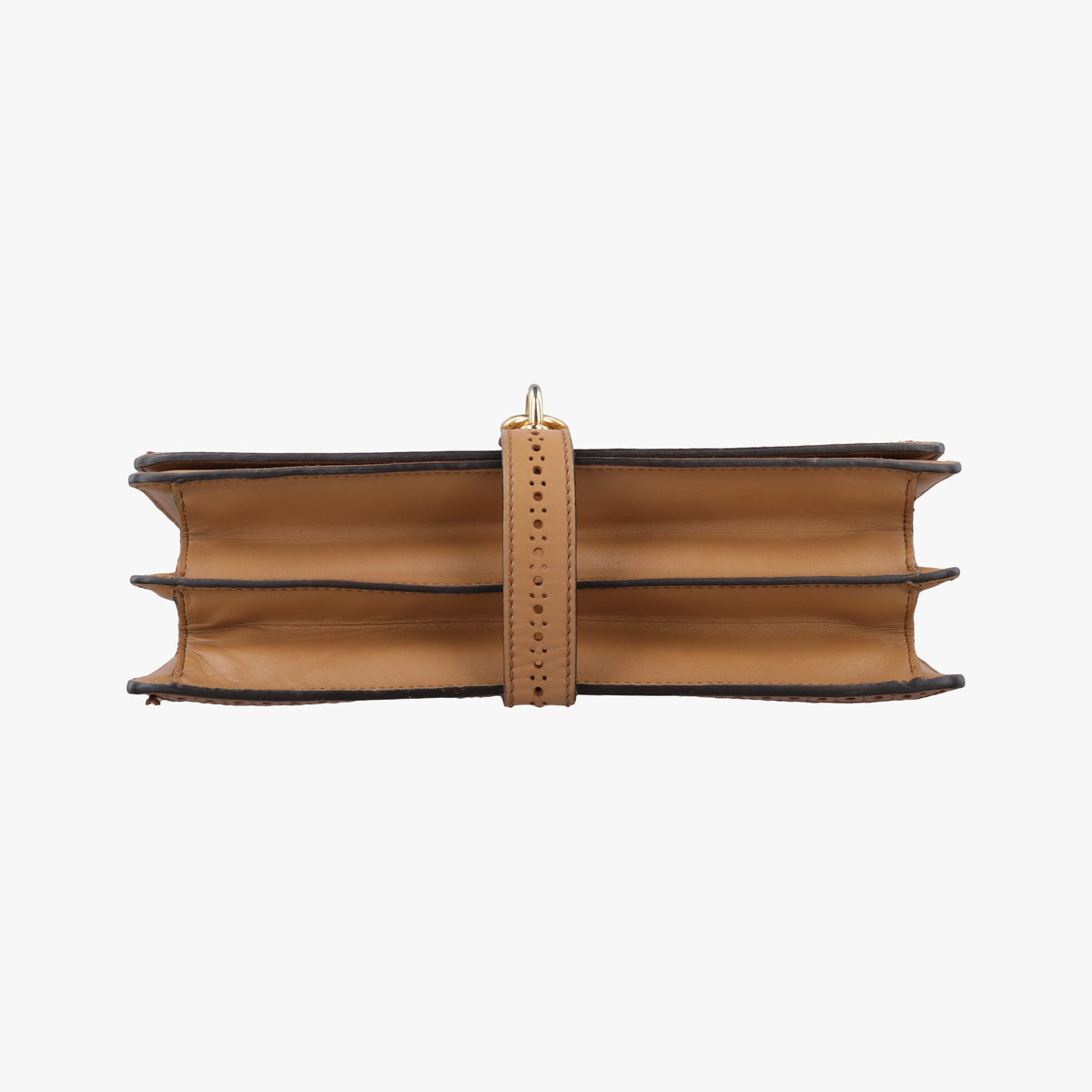 Pre-owned Gucci Duilio Broge Beige Leather 296902 shoulderbag | stylenewstar
