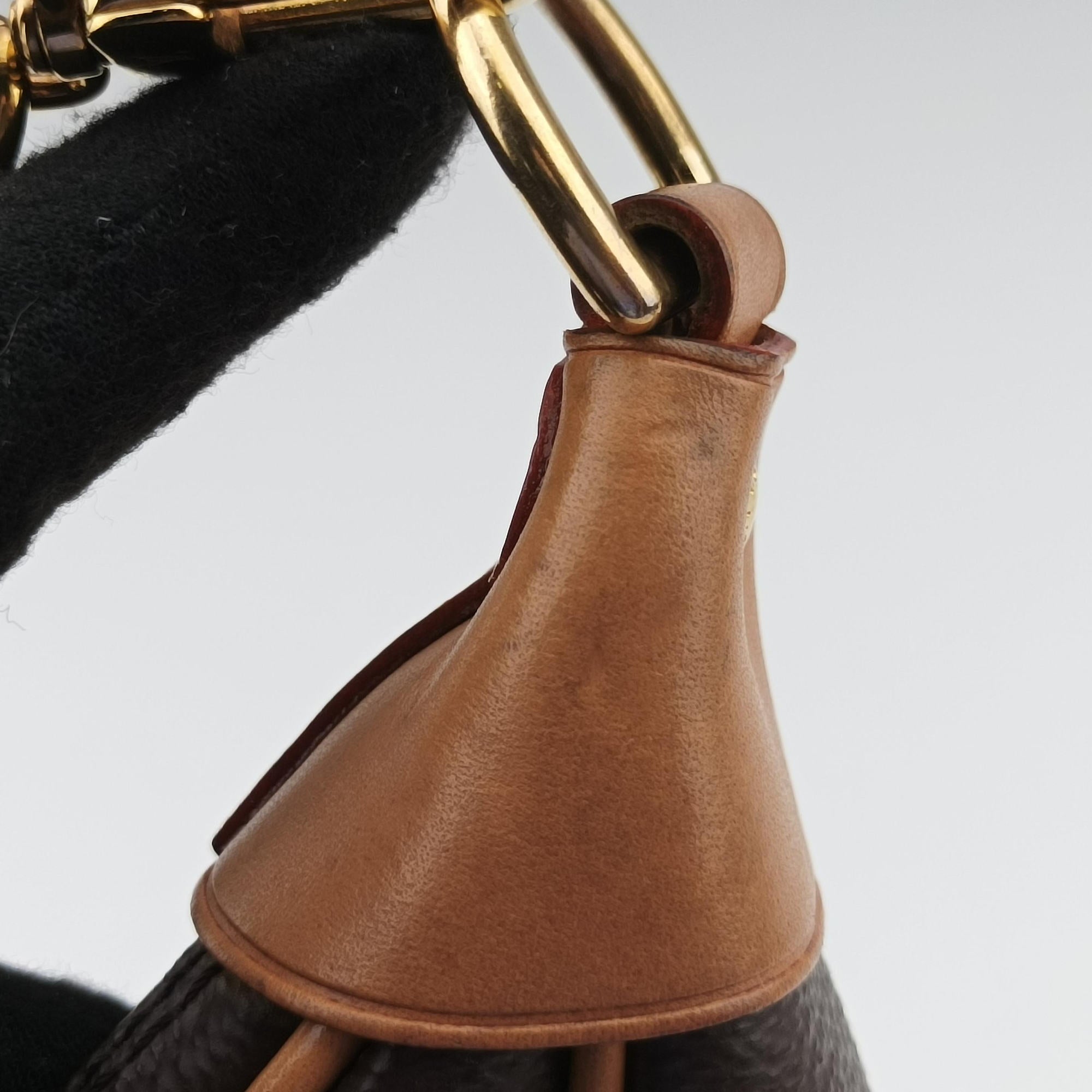 Pre-owned Louis Vuitton LOOP Brown×Beige Monogram Canvas M81098 shoulderbag | stylenewstar