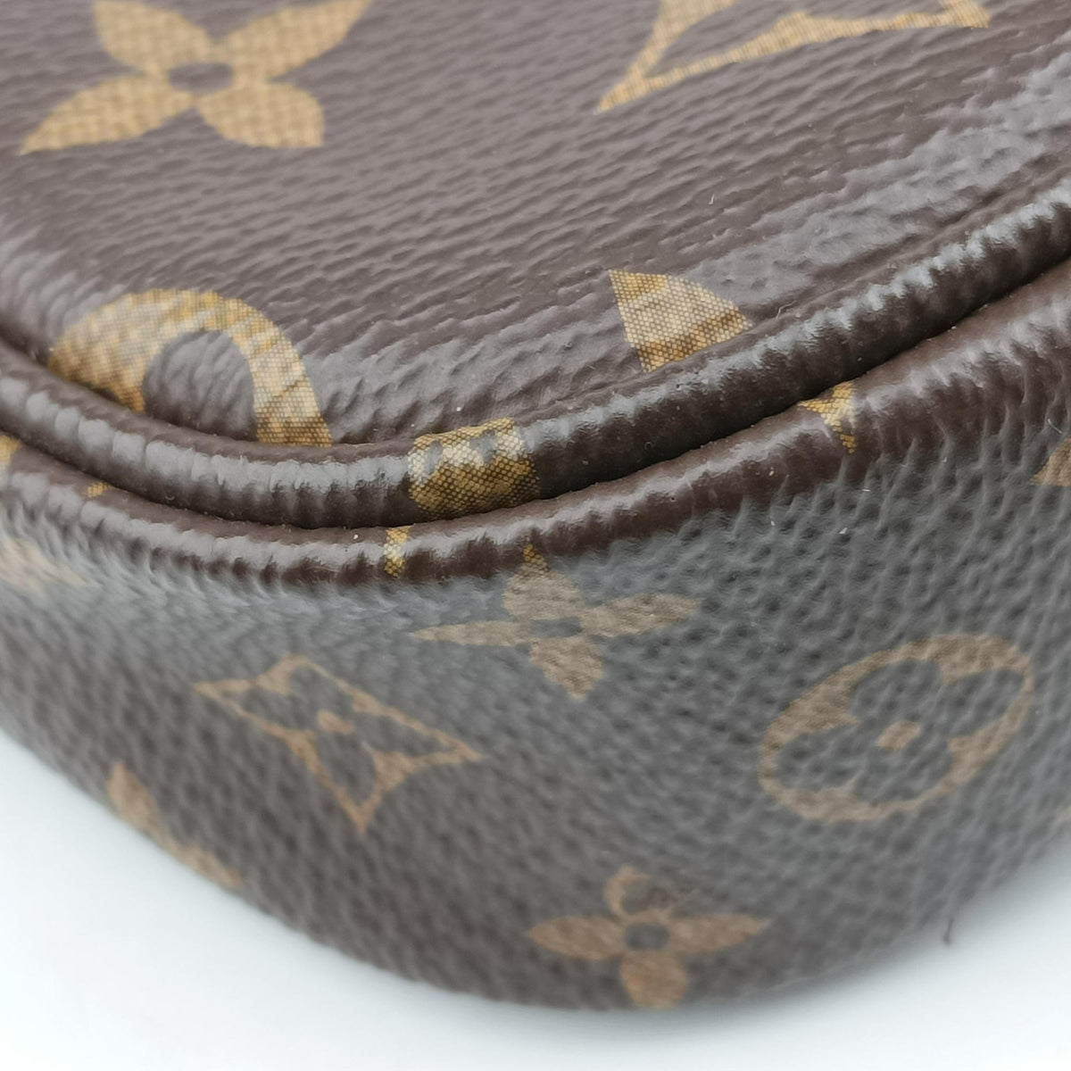 Pre-owned Louis Vuitton Multi Pochette Accessoir brown×khaki Monogram Canvas M44813 shoulderbag | stylenewstar