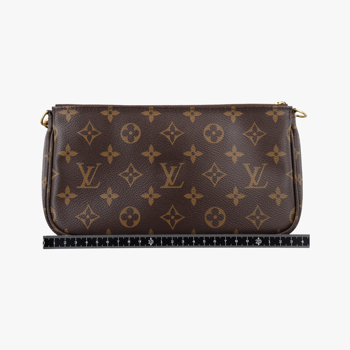 Secondhand Louis Vuitton Multi Pochette Accessoir brown×khaki Monogram Canvas M44813 shoulderbag | stylenewstar