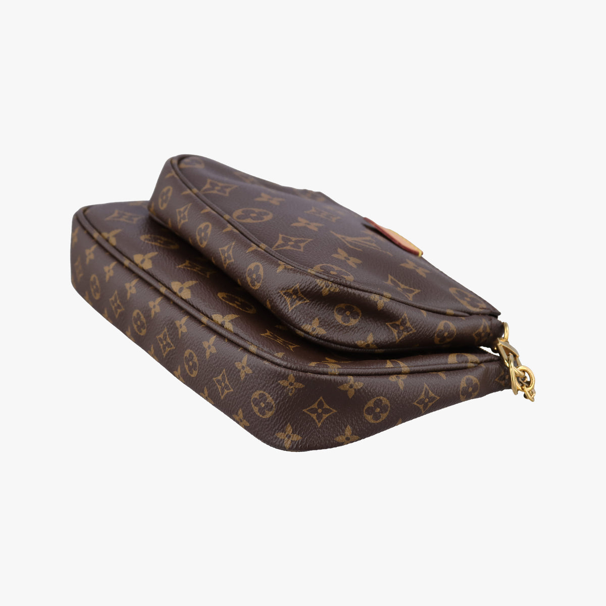Secondhand Louis Vuitton Multi Pochette Accessoir brown×khaki Monogram Canvas M44813 shoulderbag | stylenewstar