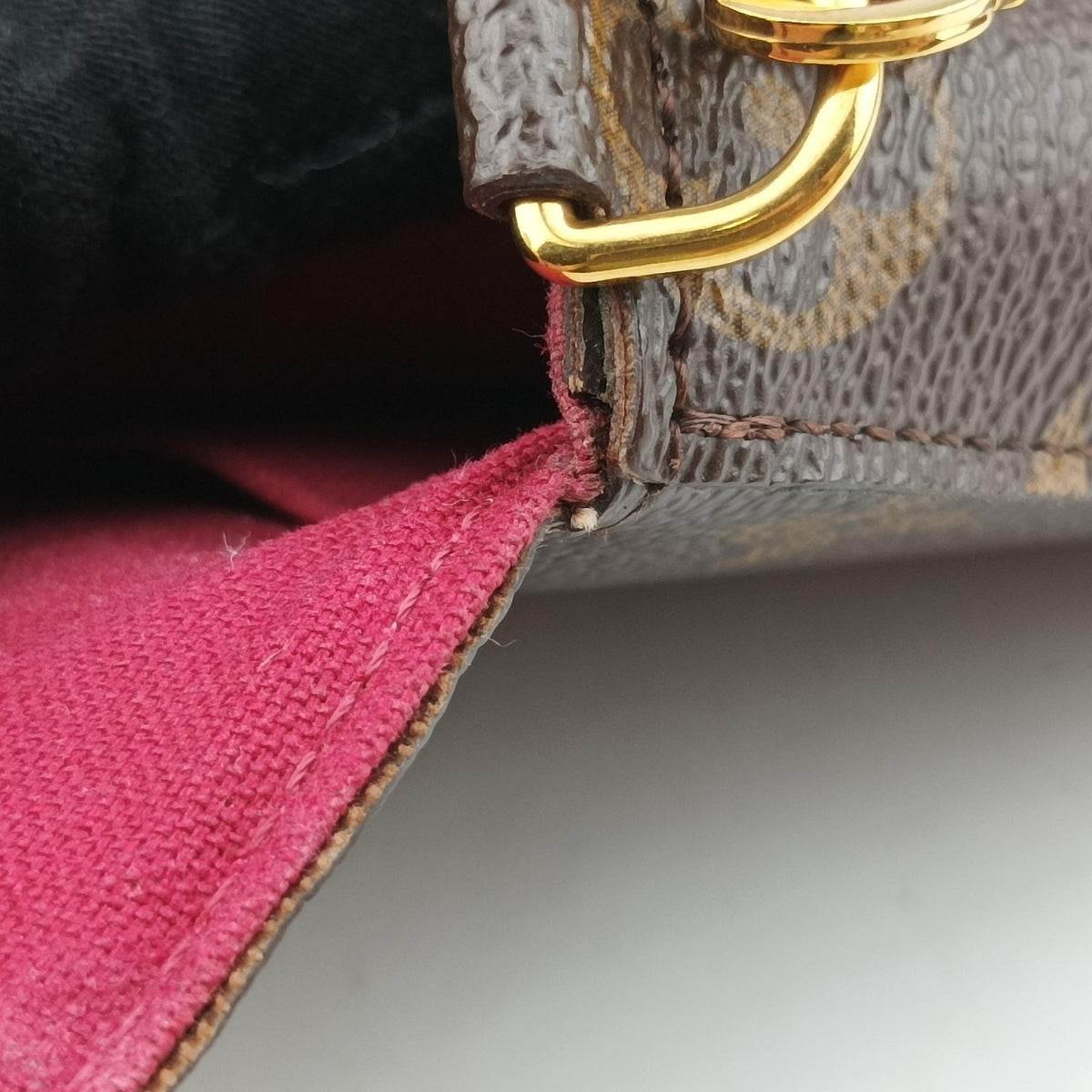 Pre-owned Louis Vuitton Pochette Felicie Brown Monogram Canvas M61276 shoulderbag | stylenewstar